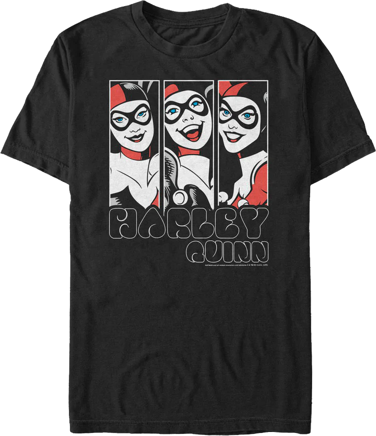 Harley Quinn Panels DC Comics T-Shirt