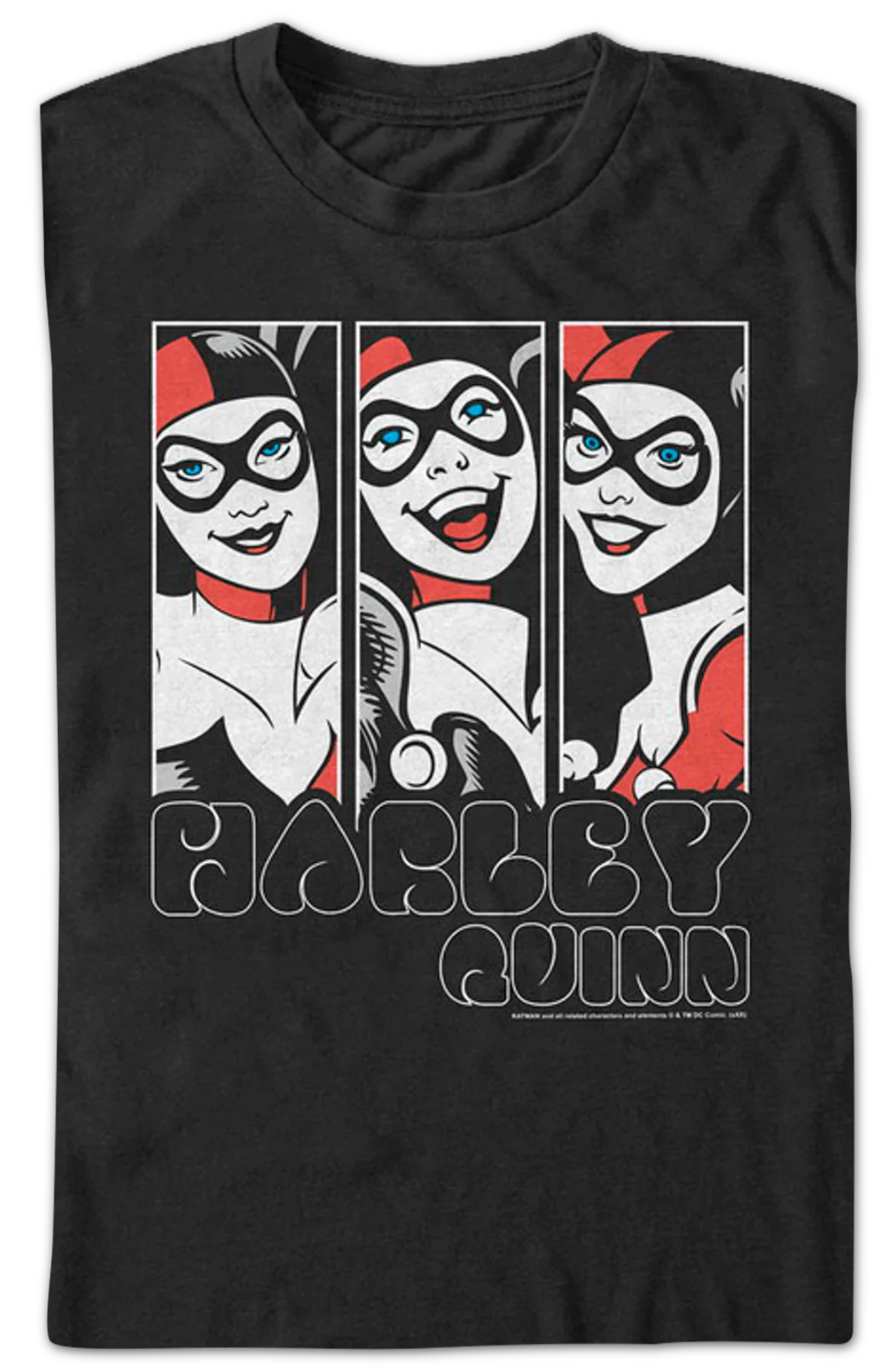 Harley Quinn Panels DC Comics T-Shirt - Image 2