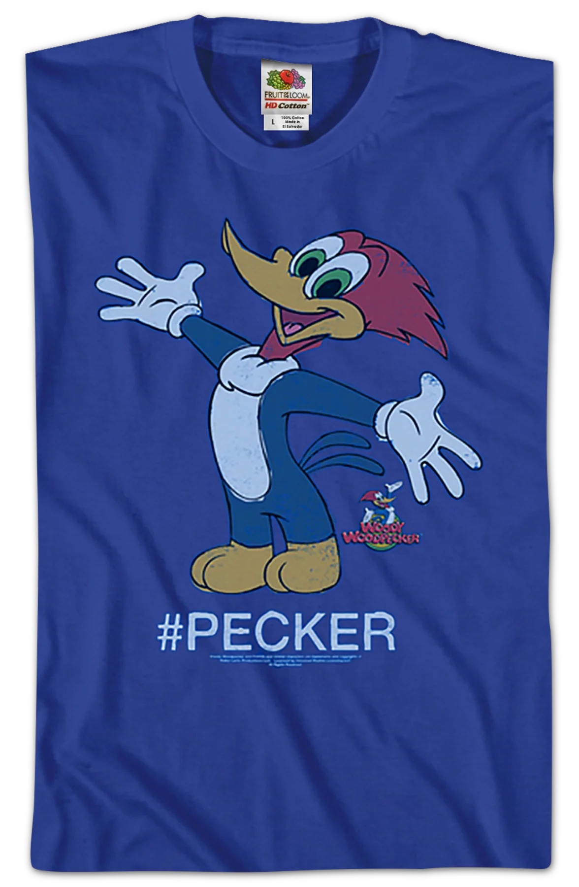 Hashtag Woody Woodpecker T-Shirt - Image 2