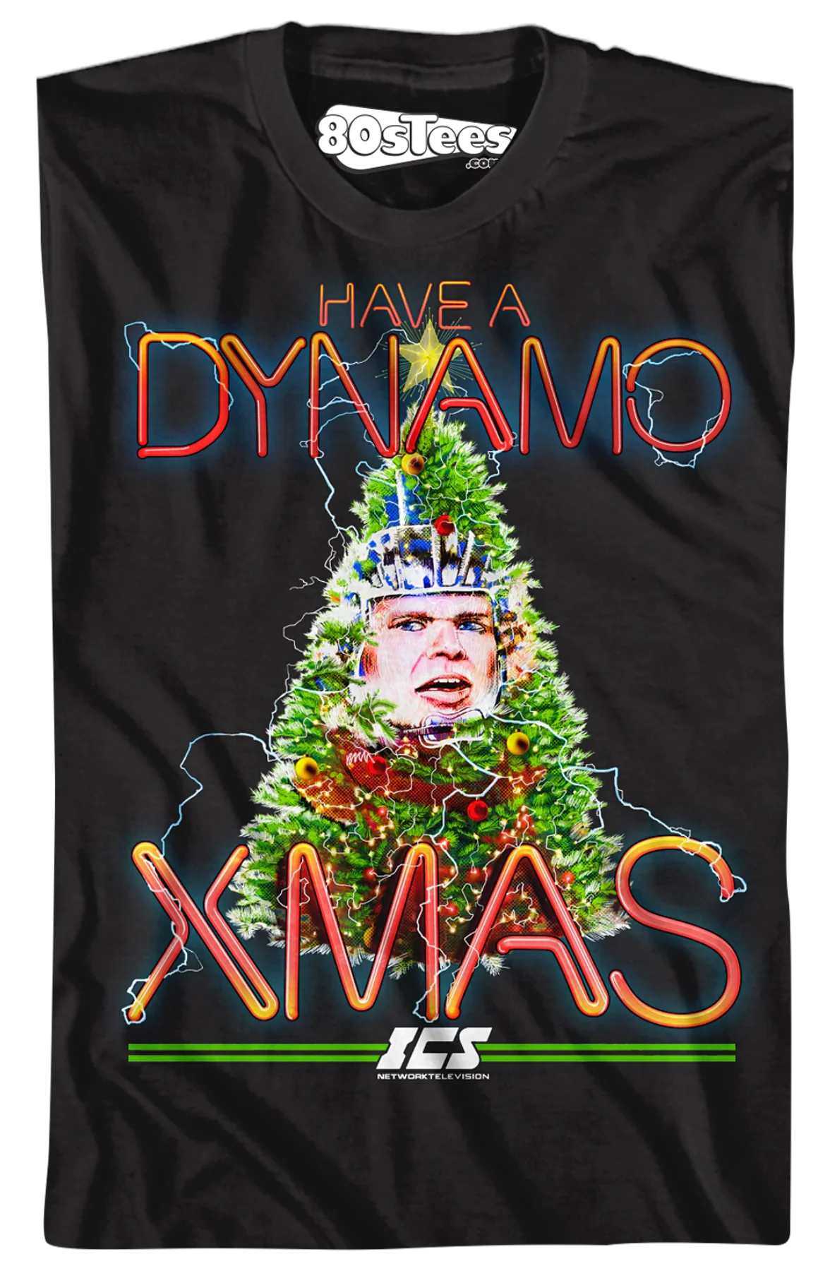 Have A Dynamo Xmas Running Man T-Shirt - Image 2