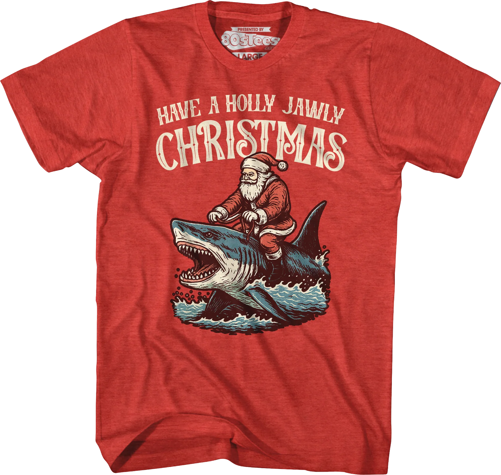 Have A Holly Jawly Christmas T-Shirt - Image 3