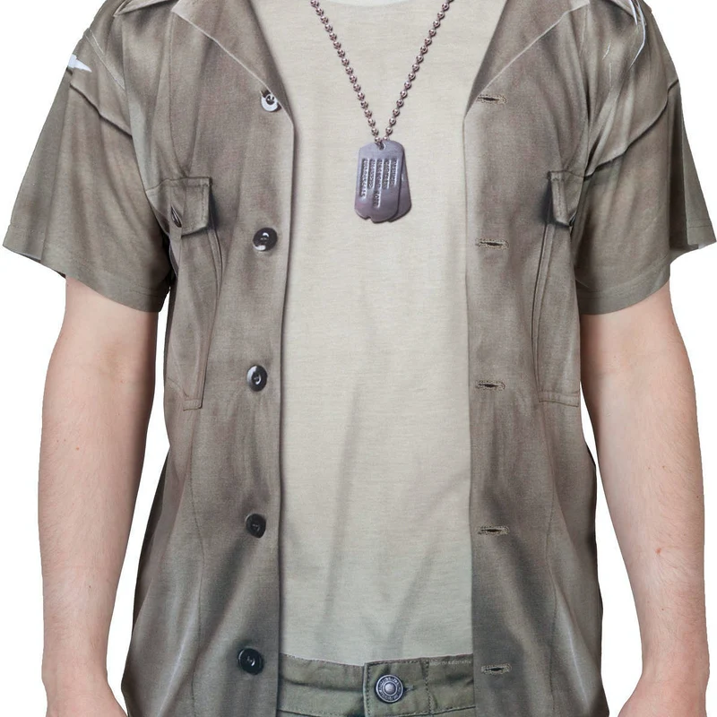 Hawkeye MASH Costume Shirt