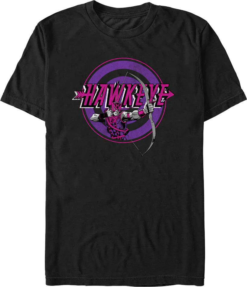 Hawkeye Target Marvel Comics T-Shirt