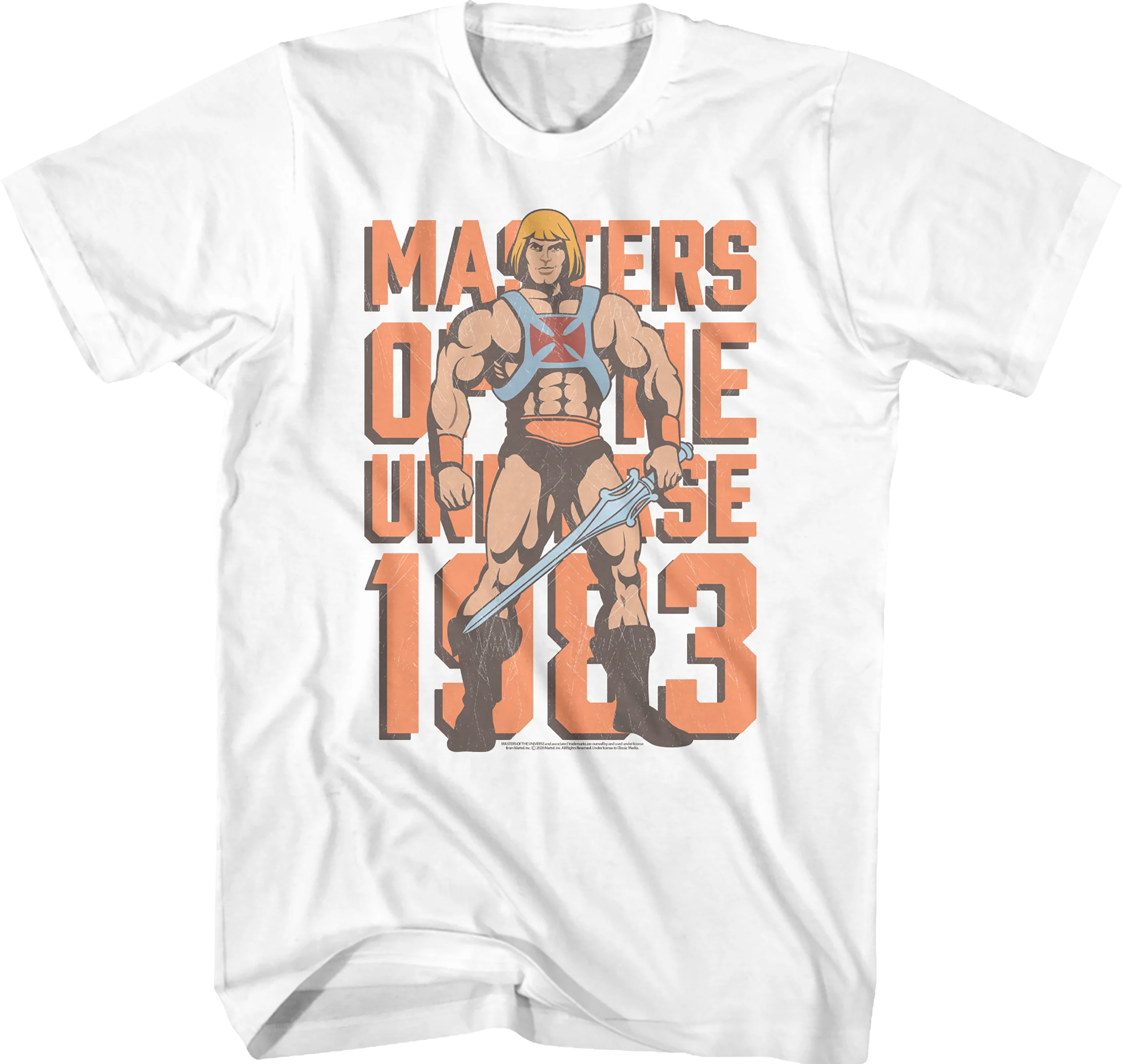 He-Man 1983 Masters of the Universe T-Shirt