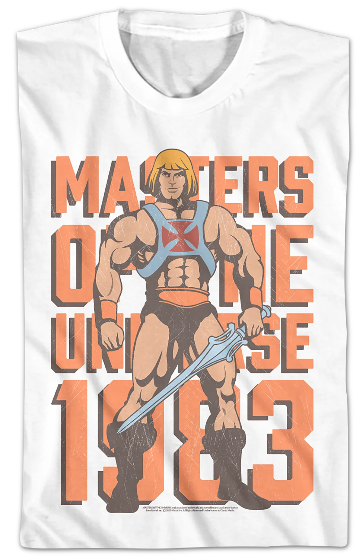He-Man 1983 Masters of the Universe T-Shirt - Image 2