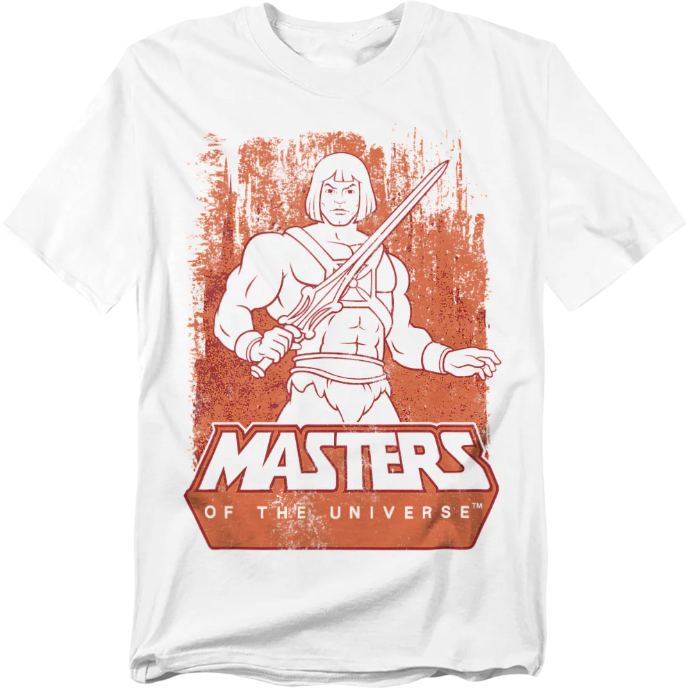 He-Man Heroic Pose Masters of the Universe T-Shirt