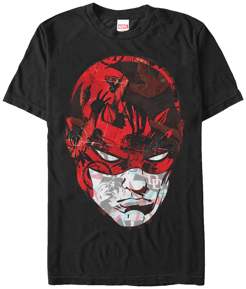 Head Collage Daredevil T-Shirt