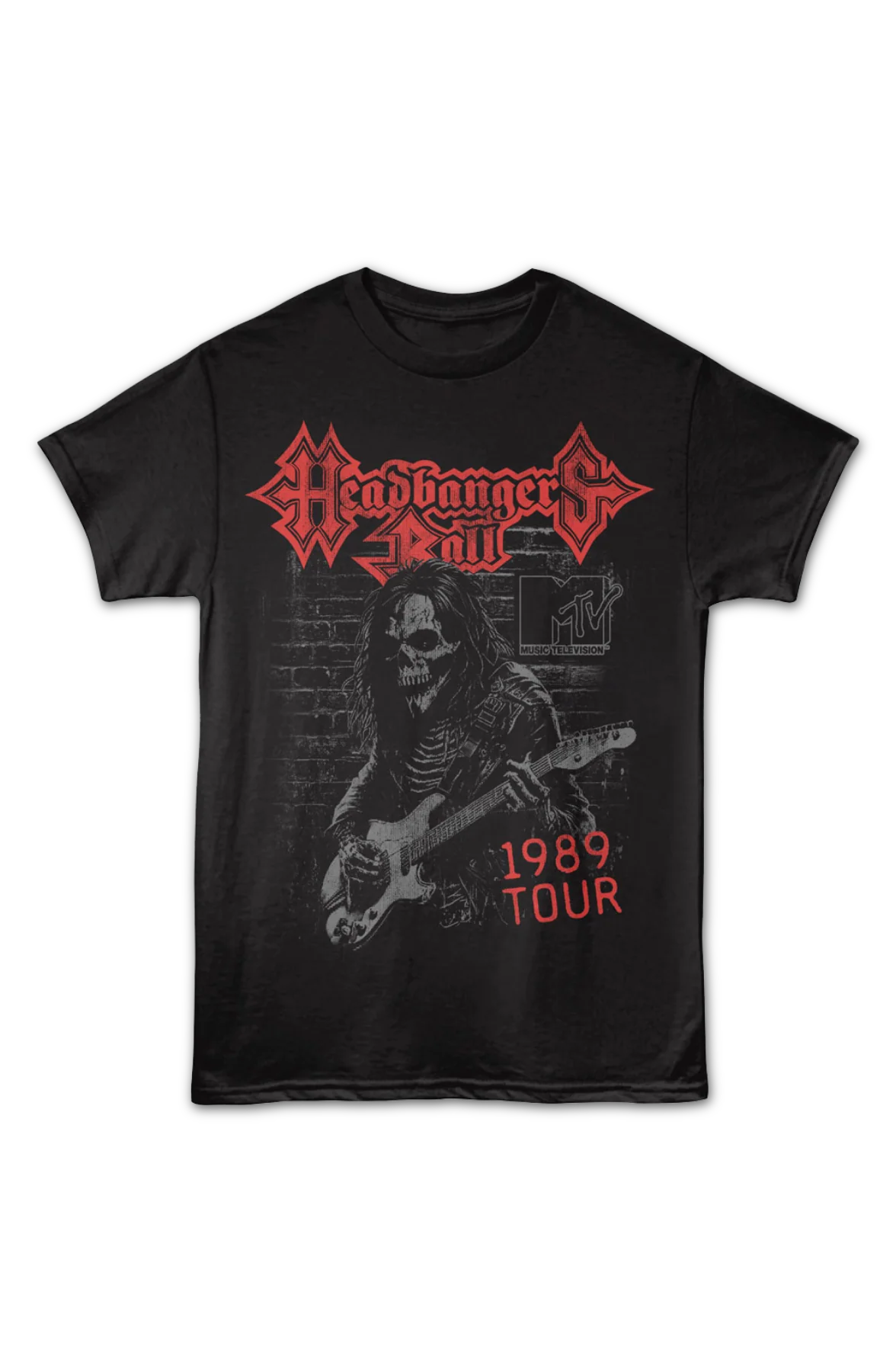 Headbangers Ball 1989 Tour MTV T-Shirt - Image 2