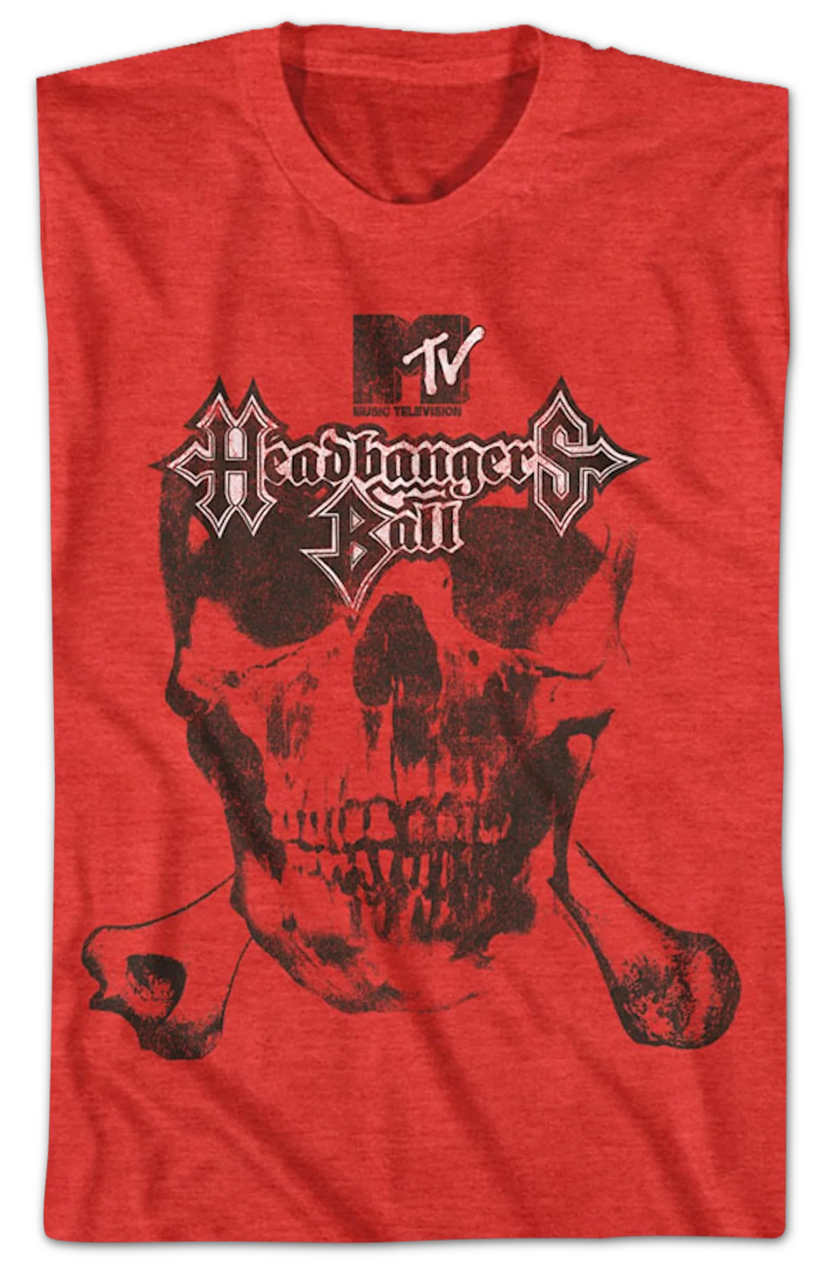 Headbangers Ball Skull MTV Shirt - Image 2