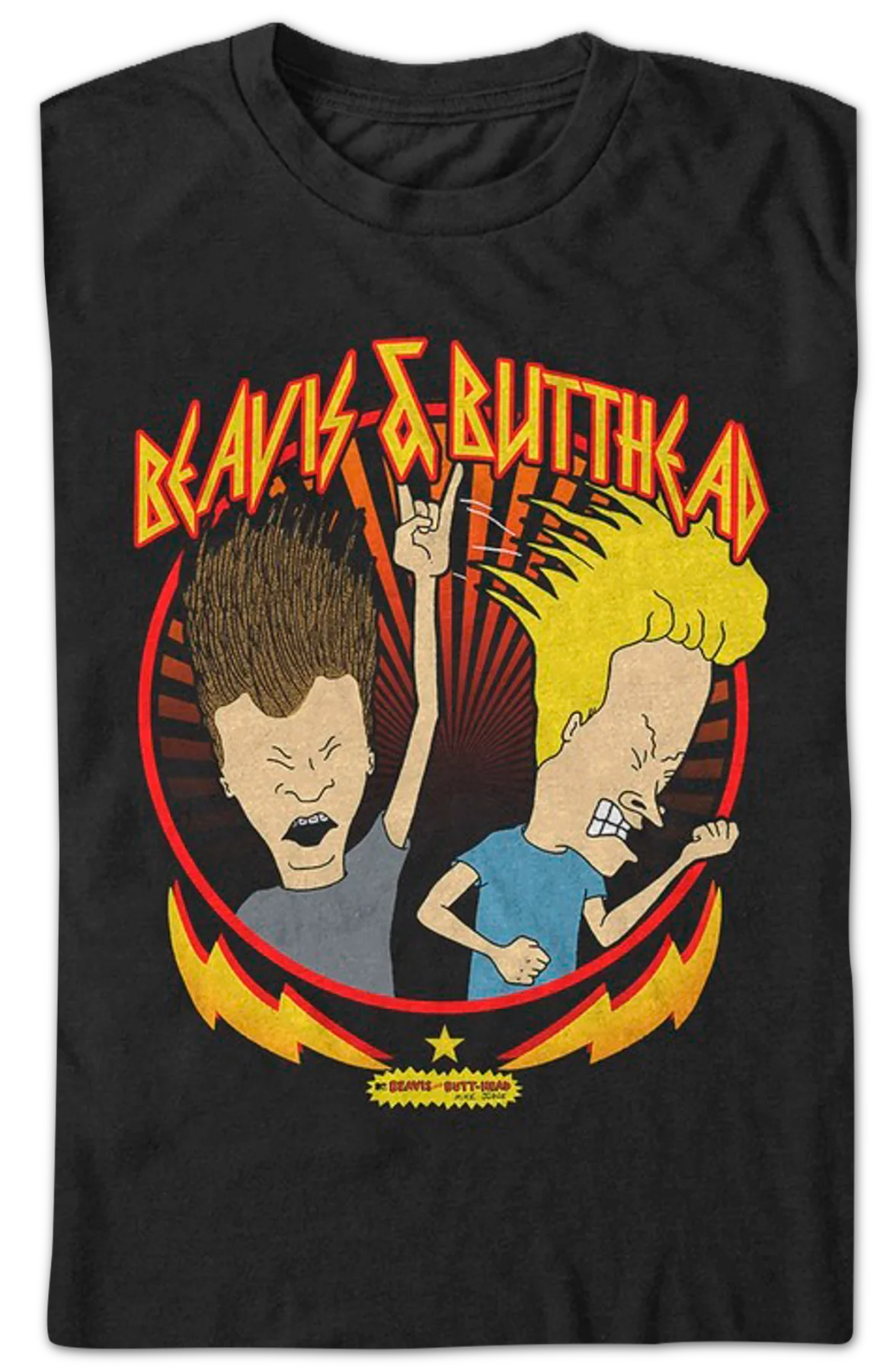 Headbanging Beavis And Butt-Head T-Shirt - Image 2