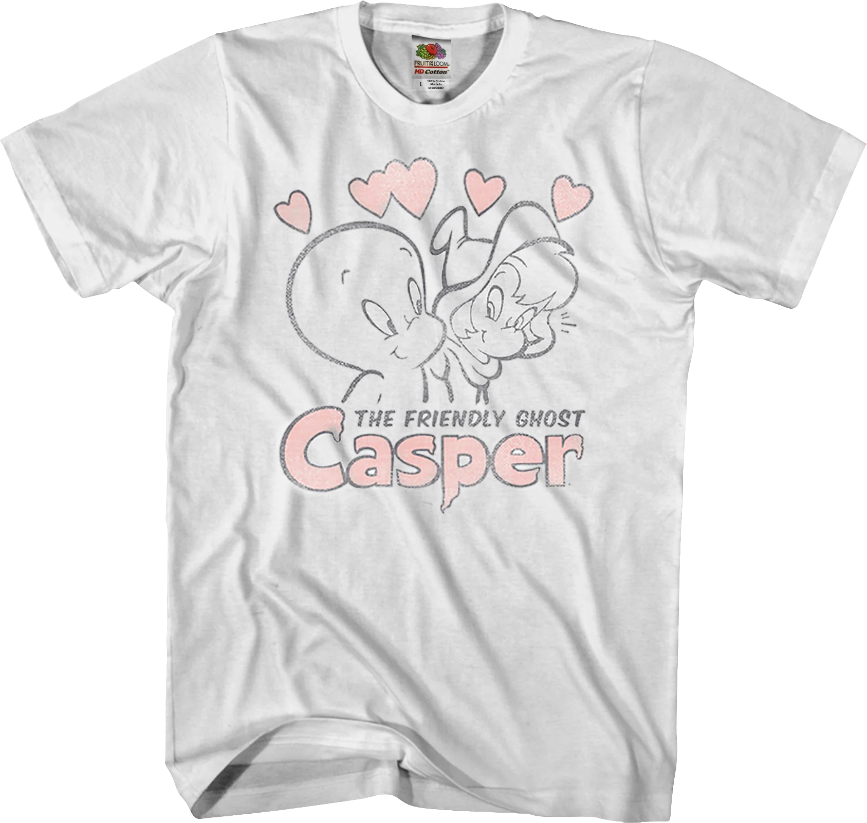 Hearts Casper the Friendly Ghost T-Shirt