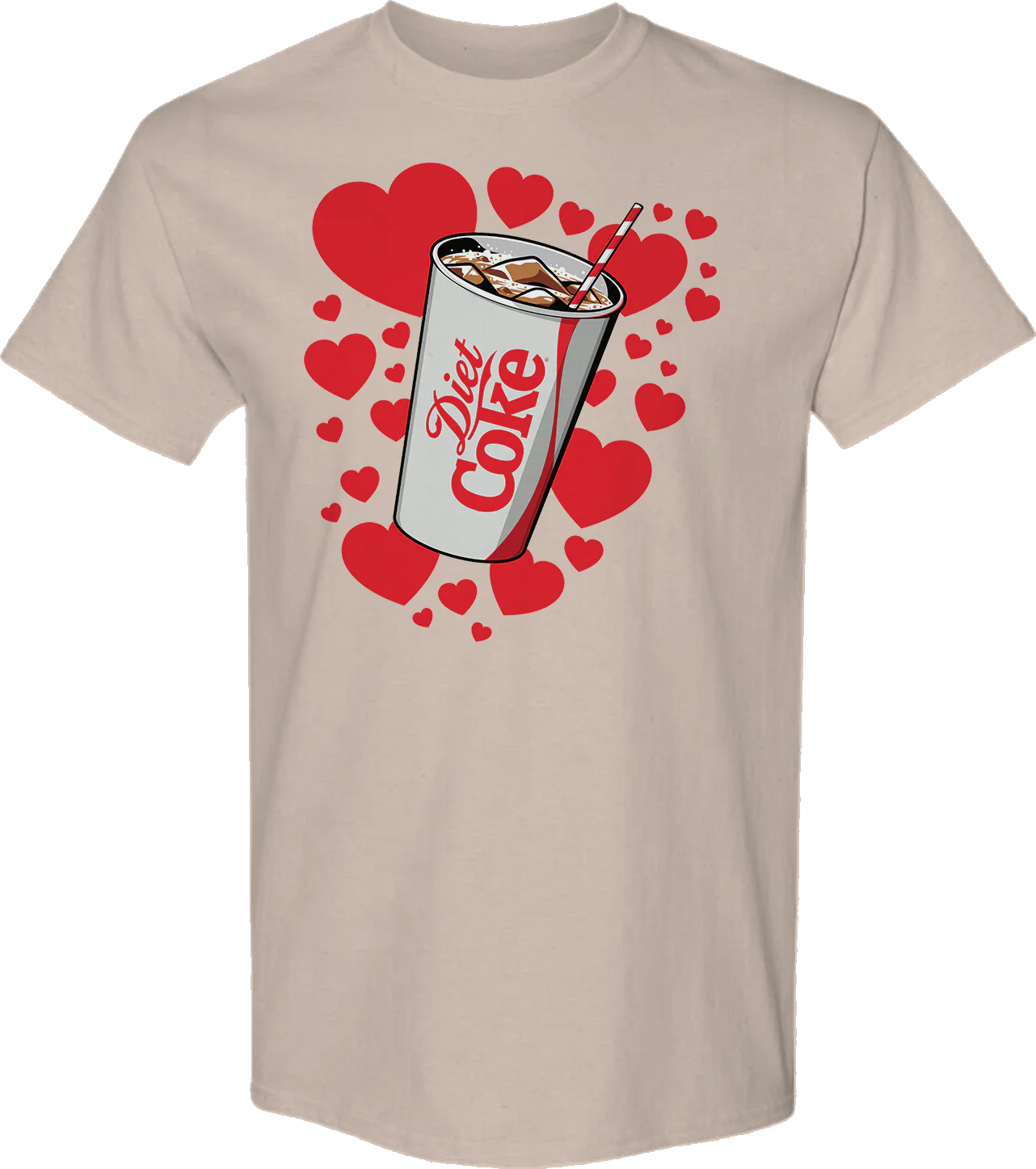 Hearts Diet Coke T-Shirt