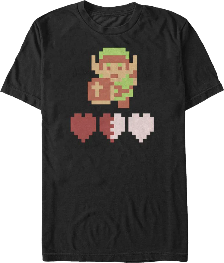 Hearts Legend of Zelda T-Shirt