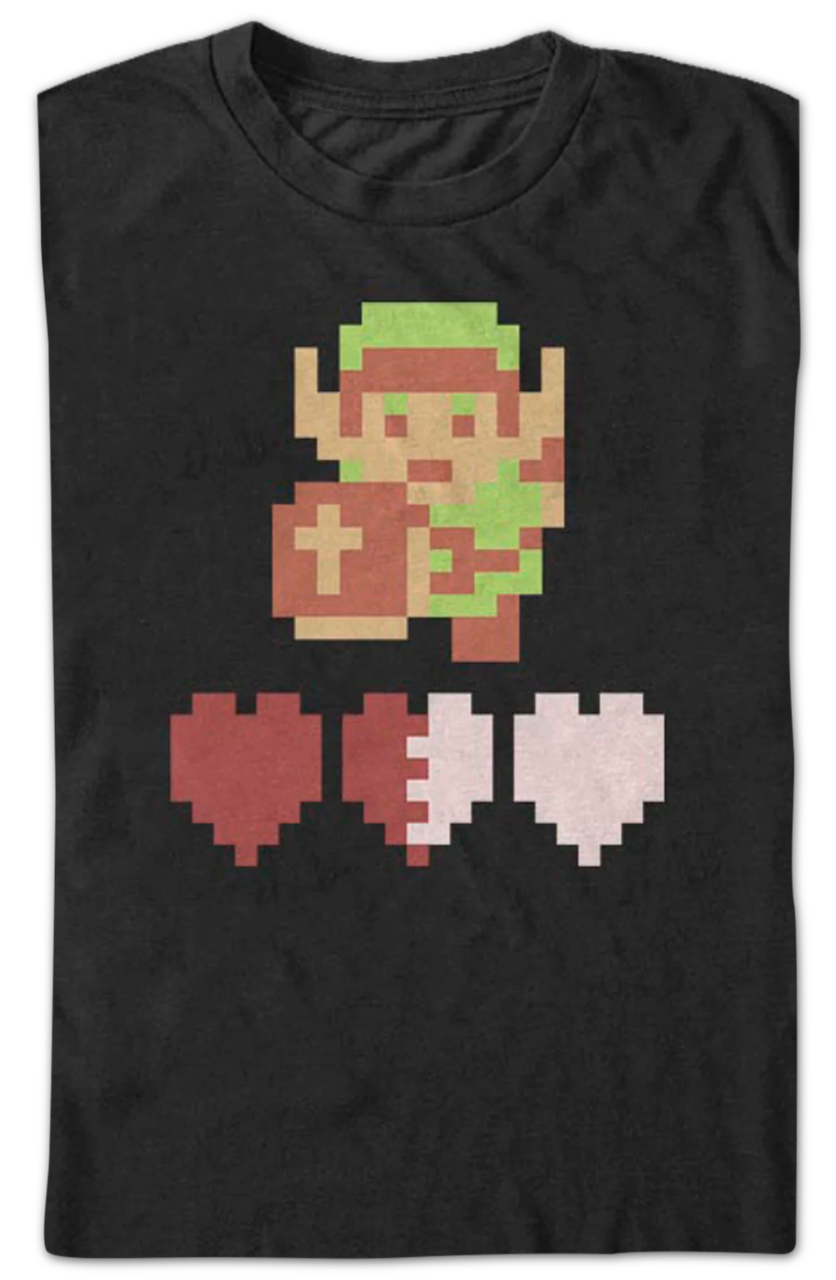 Hearts Legend of Zelda T-Shirt - Image 2