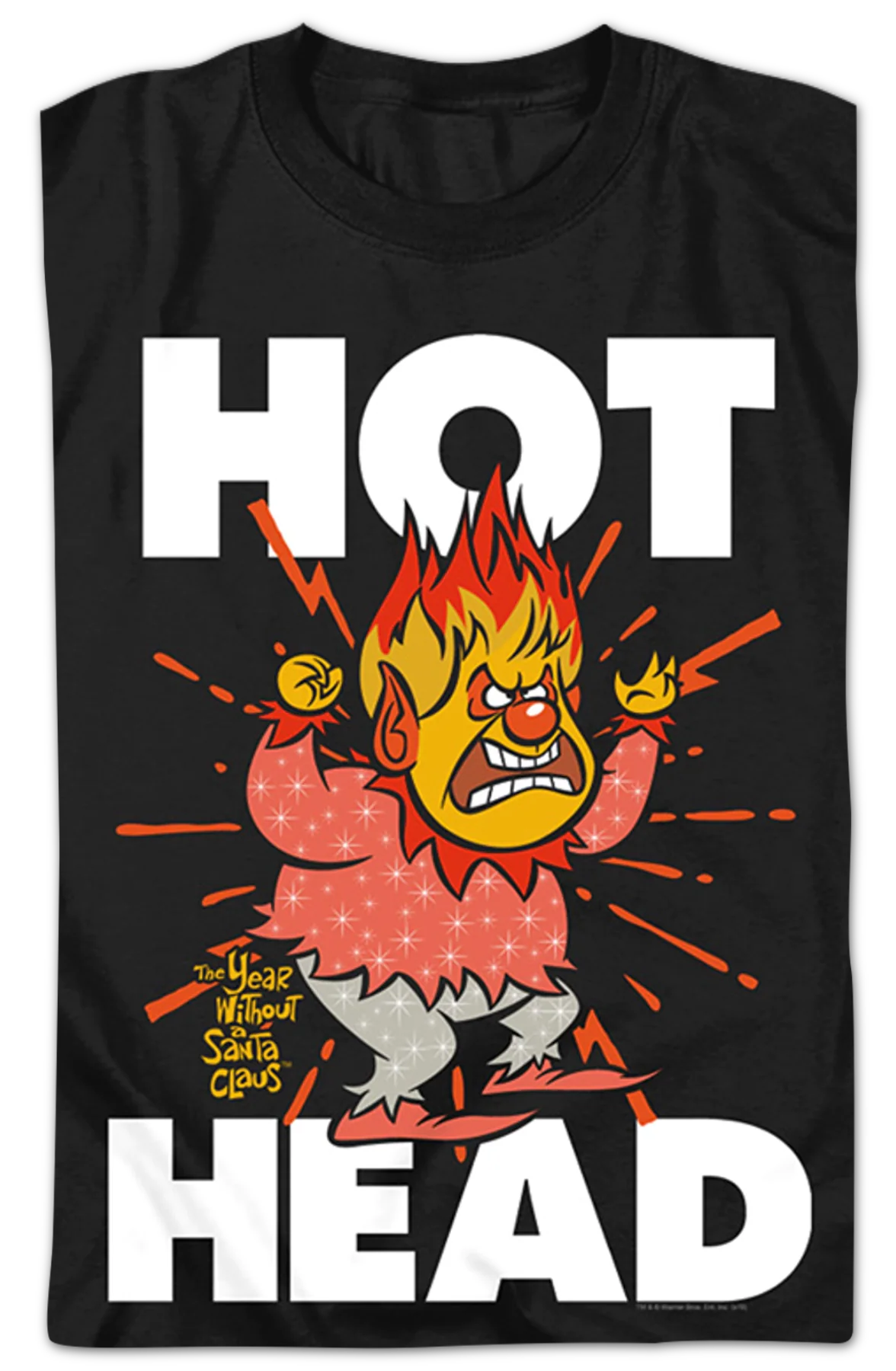Heat Miser Hot Head The Year Without A Santa Claus T-Shirt - Image 2