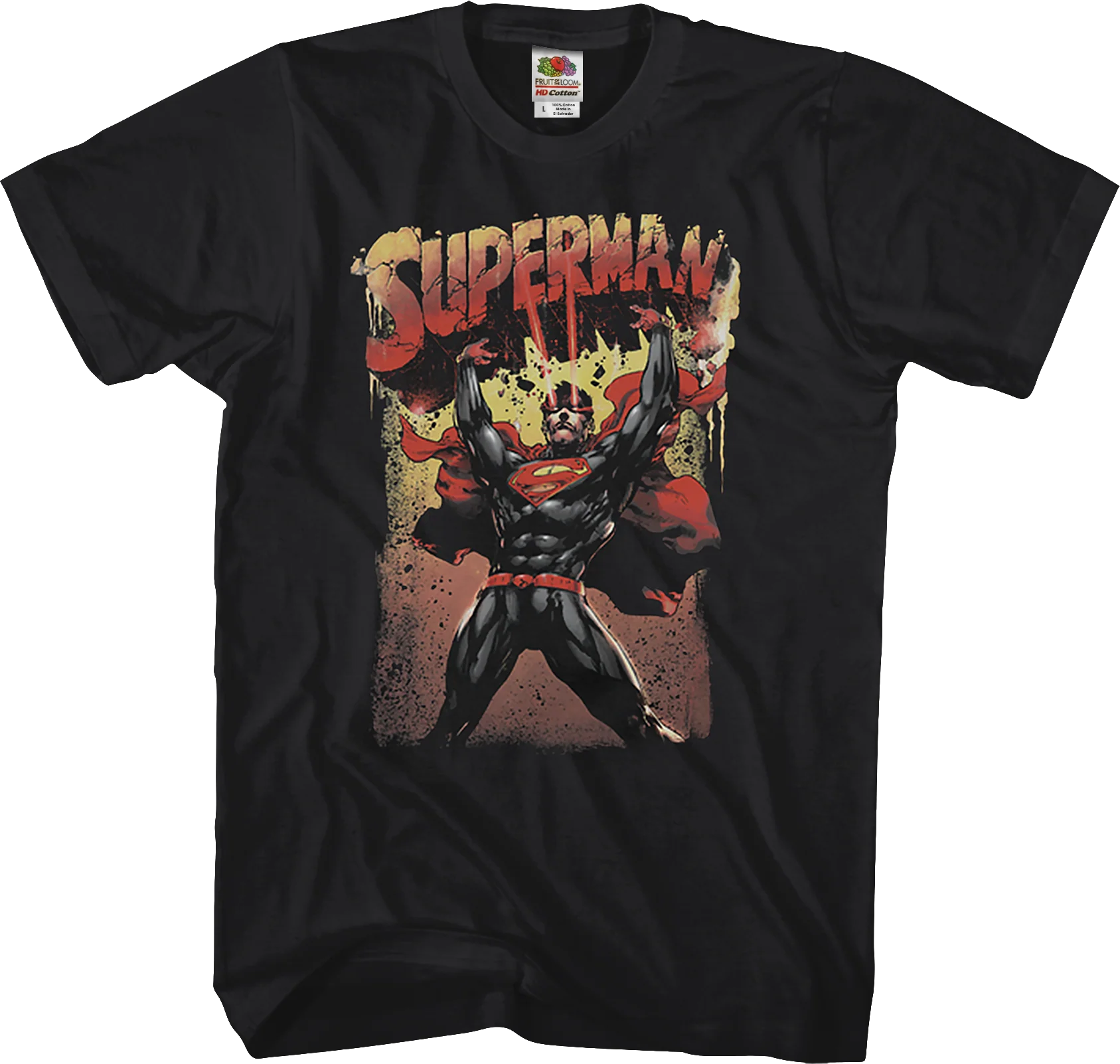 Heat Vision Superman T-Shirt