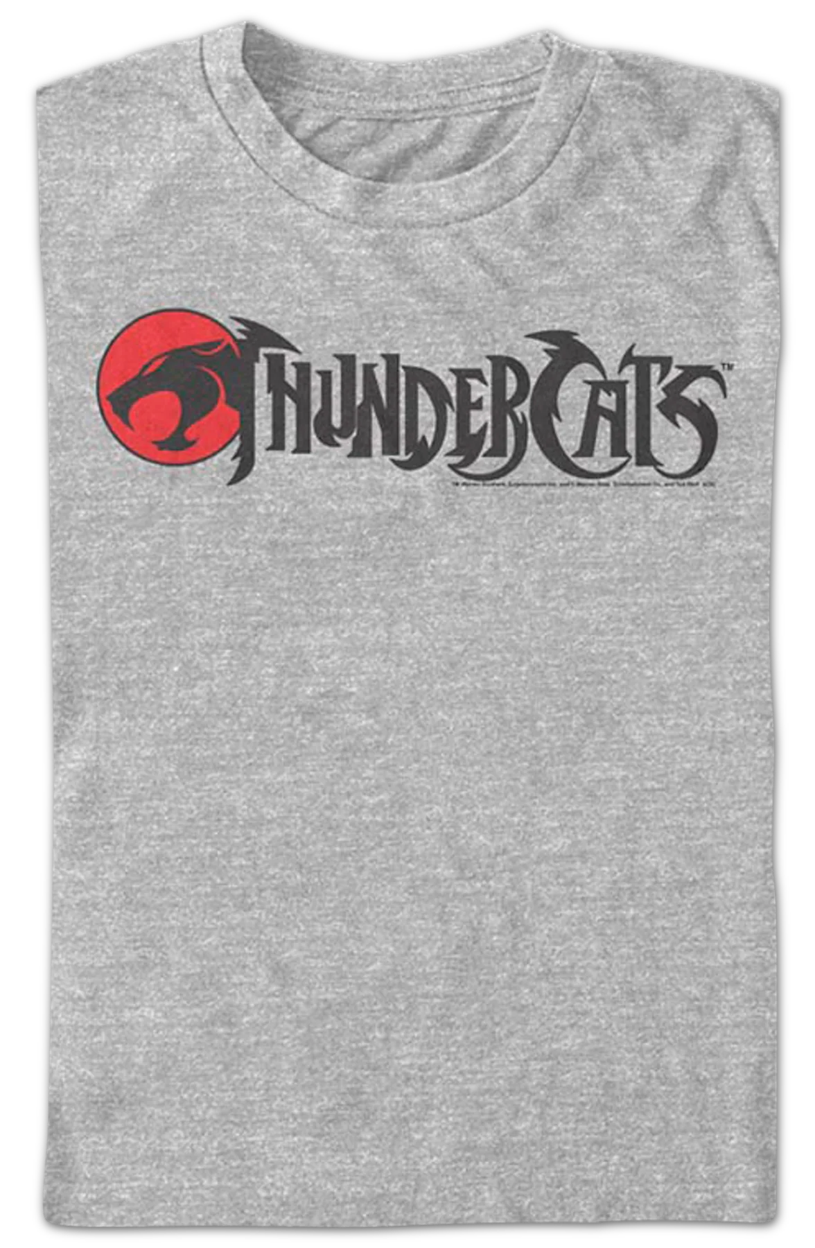 Heather Retro Logo ThunderCats T-Shirt - Image 2