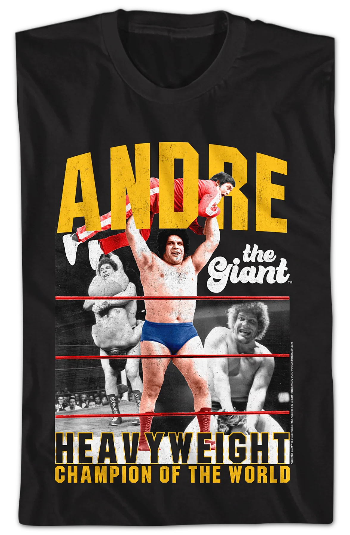 Heavyweight Champion Of The World Andre The Giant T-Shirt - Image 2