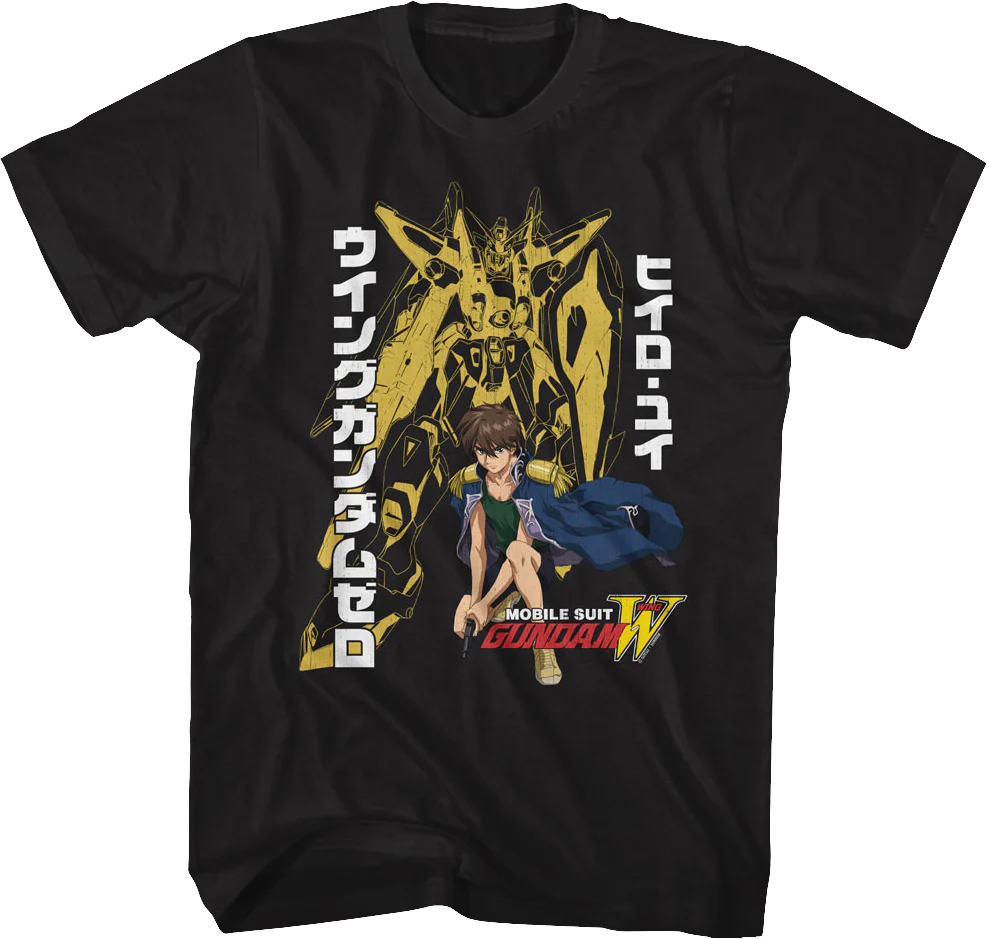 Heero Yuy Gundam T-Shirt