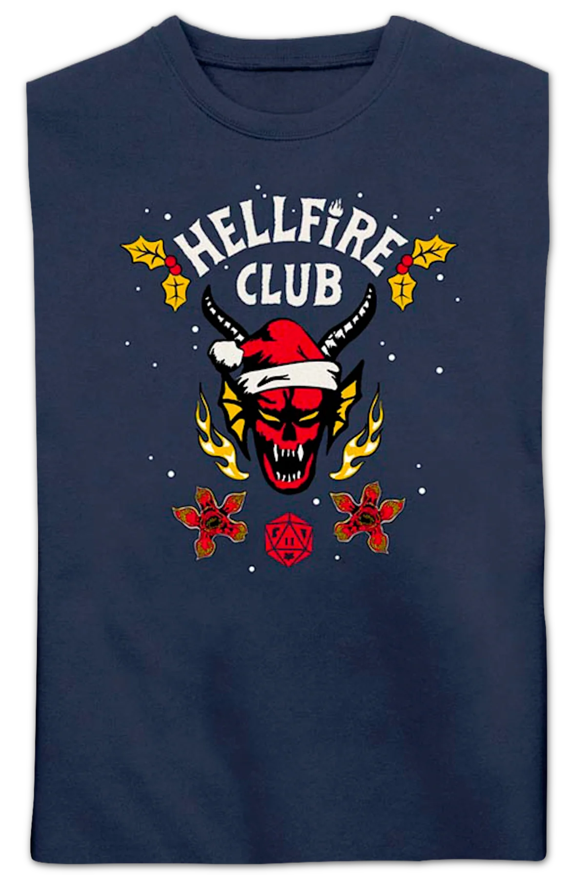 Hellfire Club Christmas Logo Stranger Things Sweatshirt - Image 2