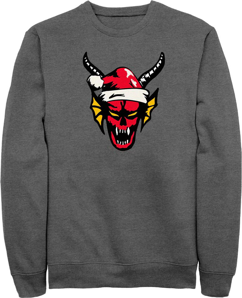 Hellfire Club Santa Claus Hat Stranger Things Sweatshirt