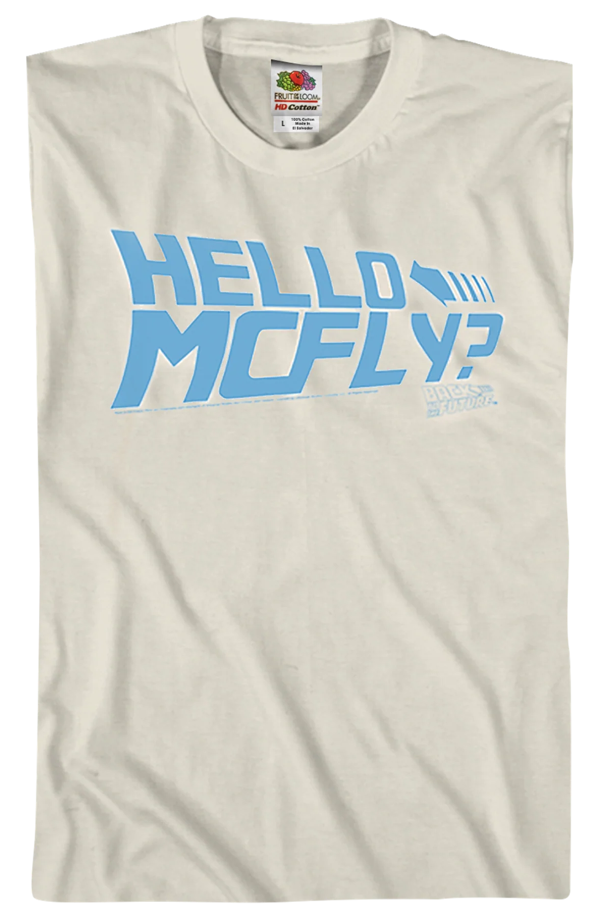 Hello McFly Back To The Future T-Shirt - Image 2