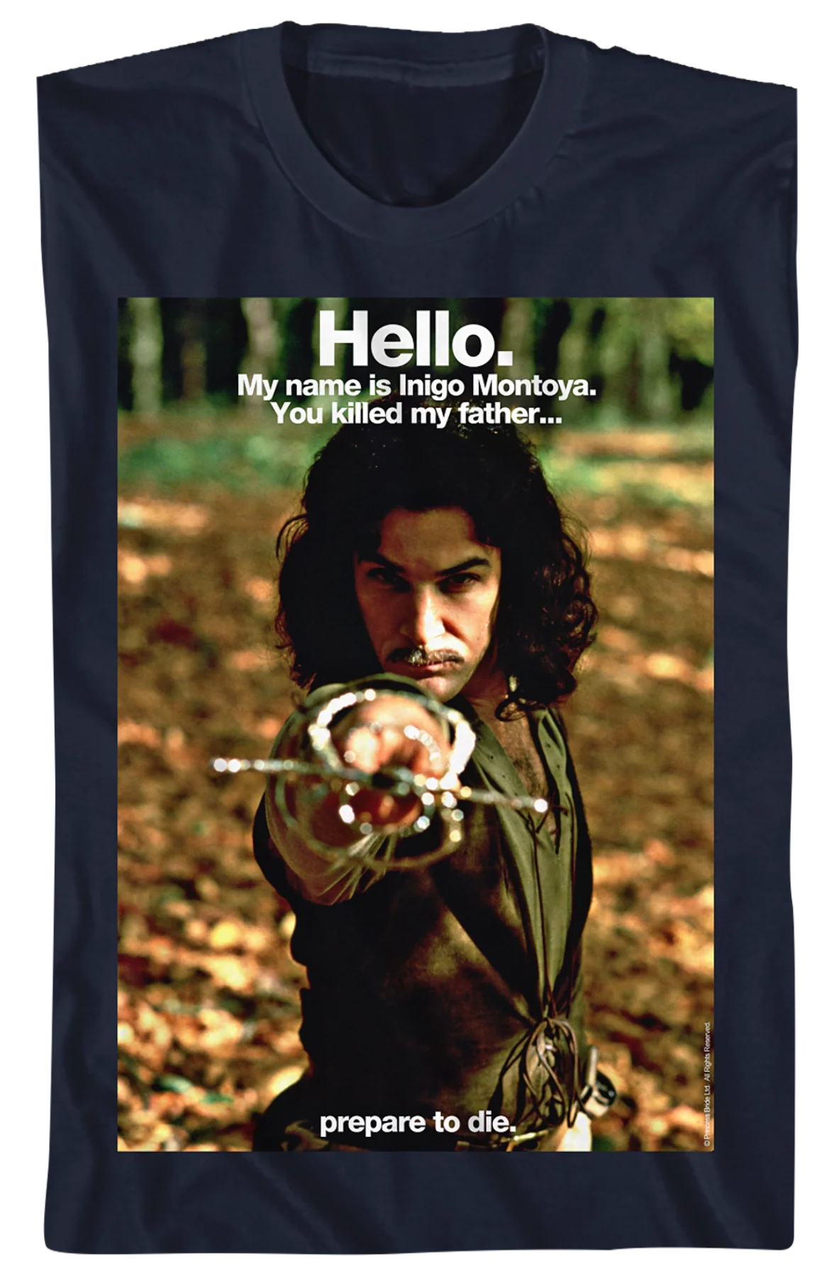 Hello My Name Is Inigo Montoya Princess Bride Shirt - Image 2