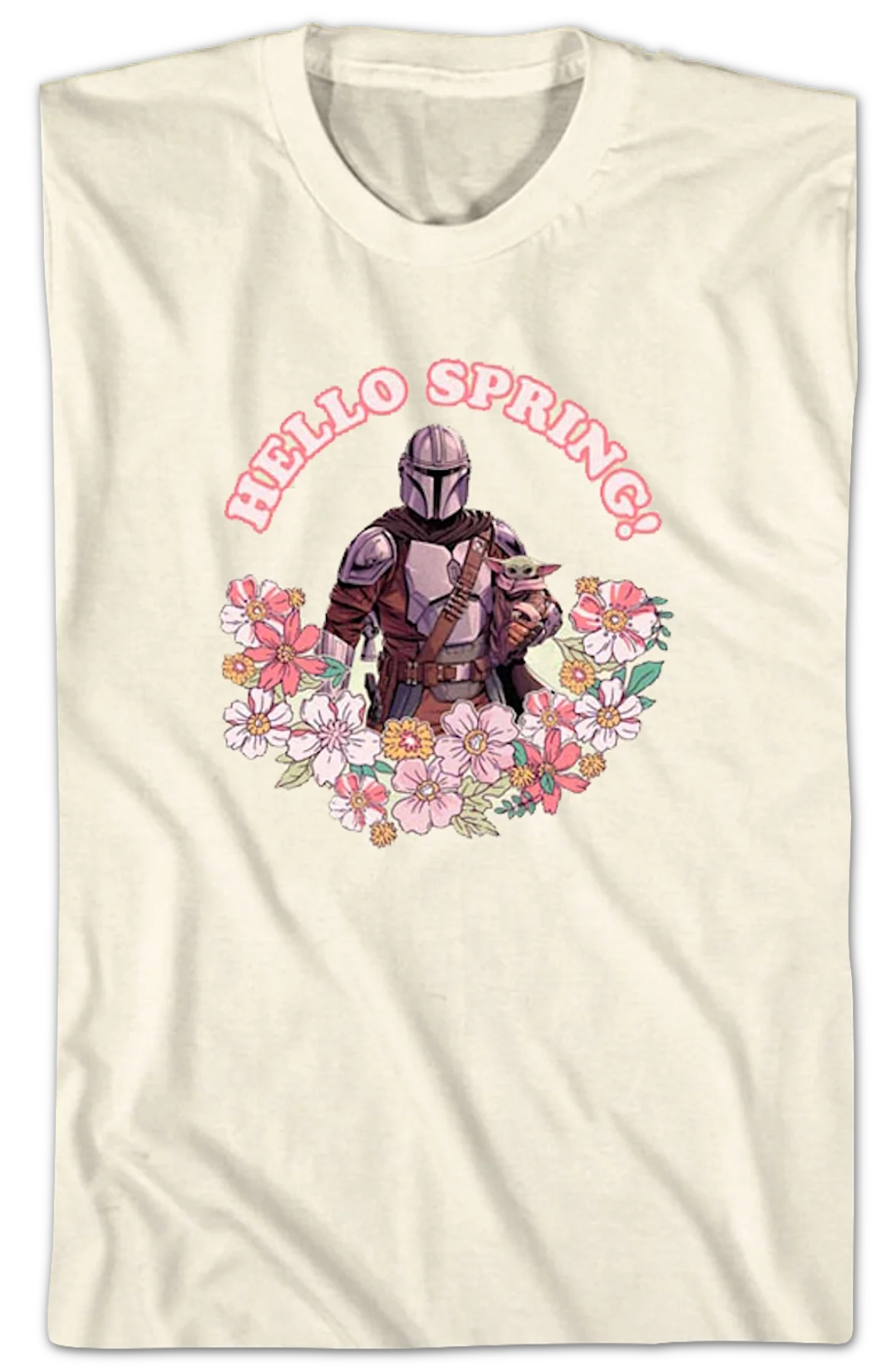 Hello Spring Mandalorian Star Wars T-Shirt - Image 2