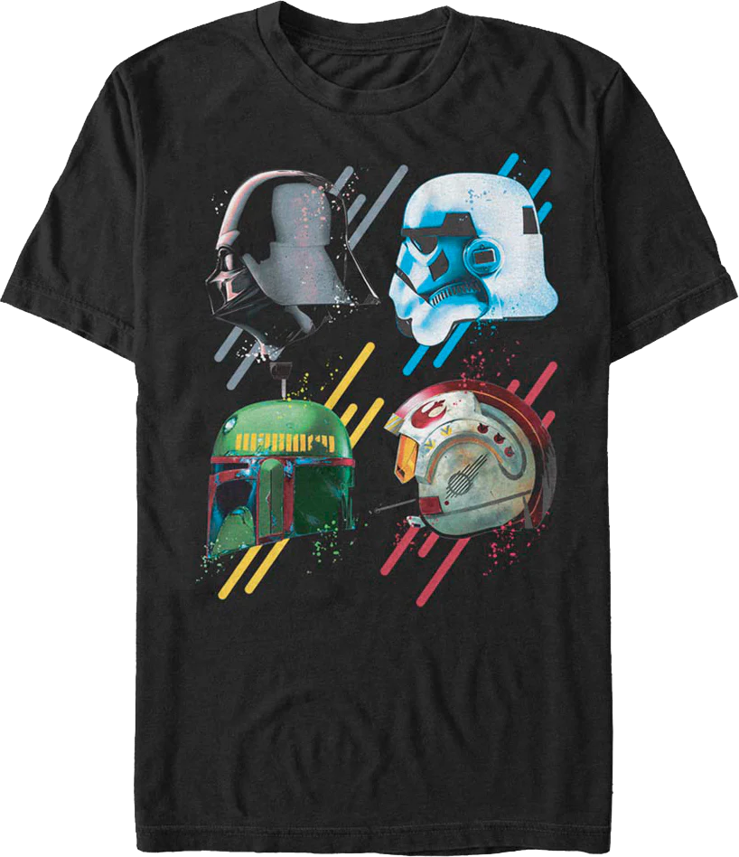 Helmets Star Wars T-Shirt