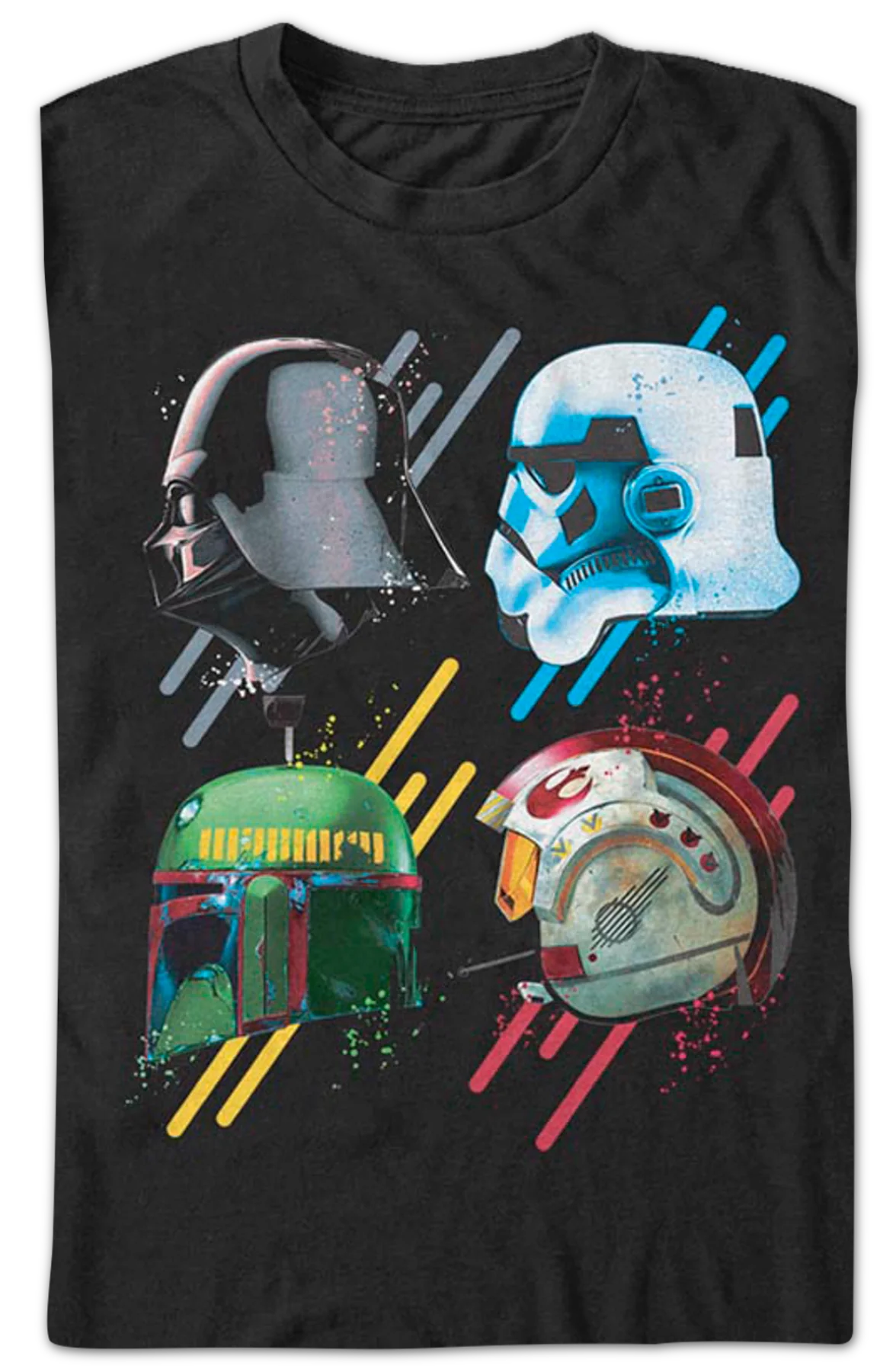 Helmets Star Wars T-Shirt - Image 2