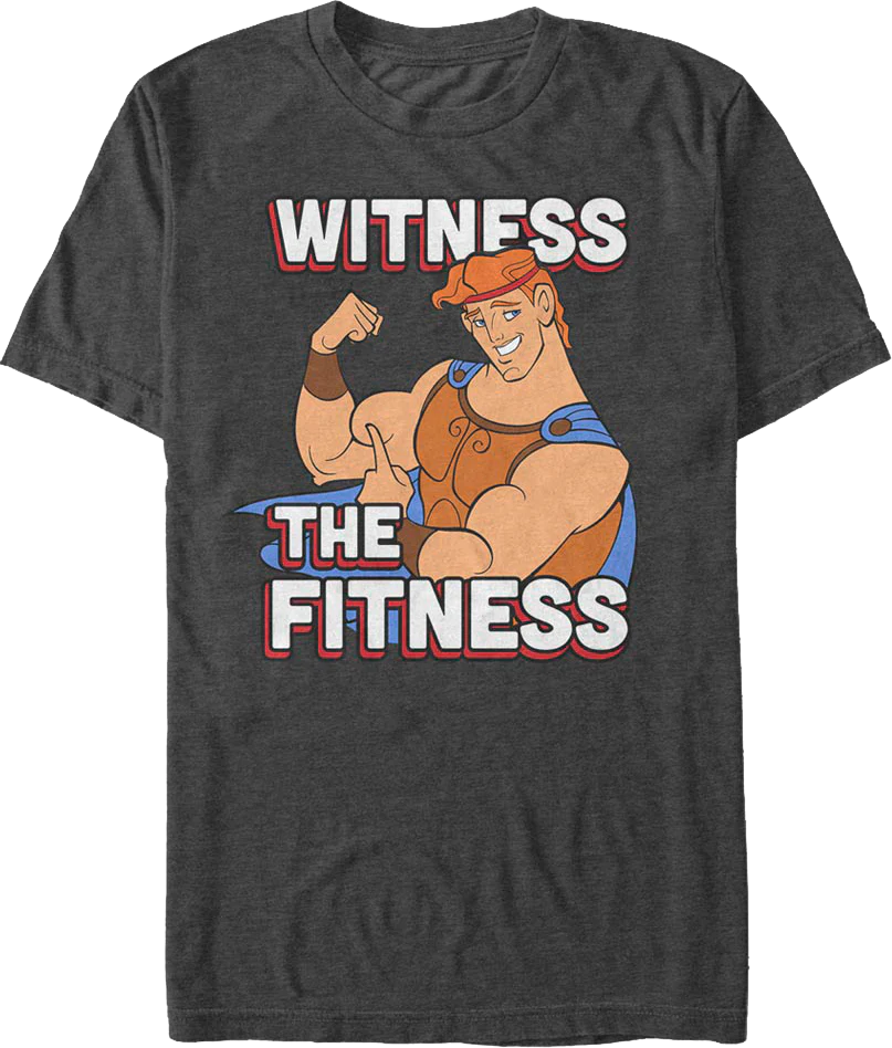 Hercules Witness The Fitness Disney T-Shirt