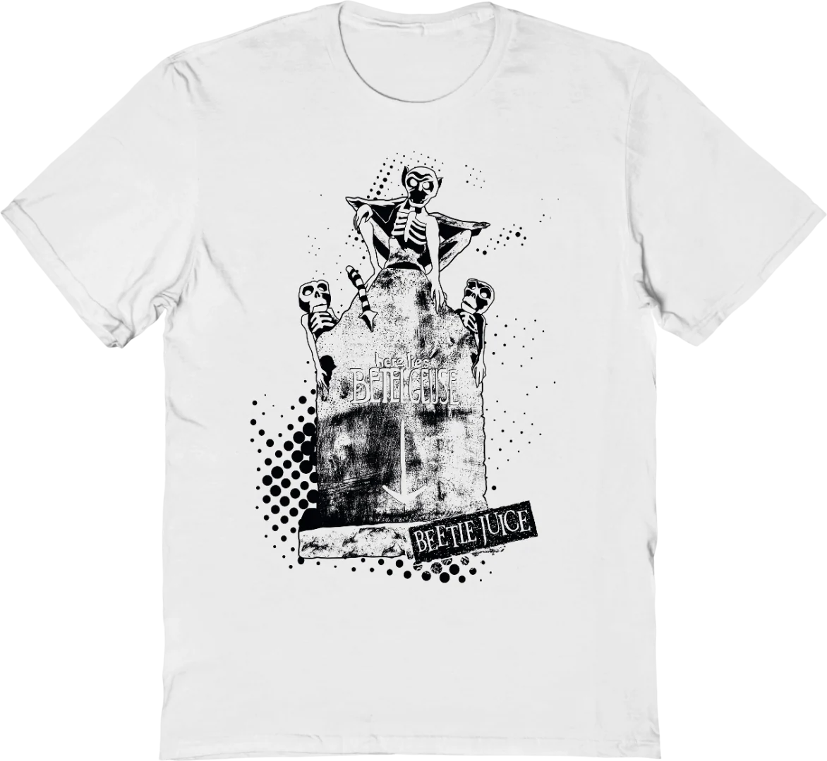 Here Lies Betelgeuse Tombstone Beetlejuice T-Shirt