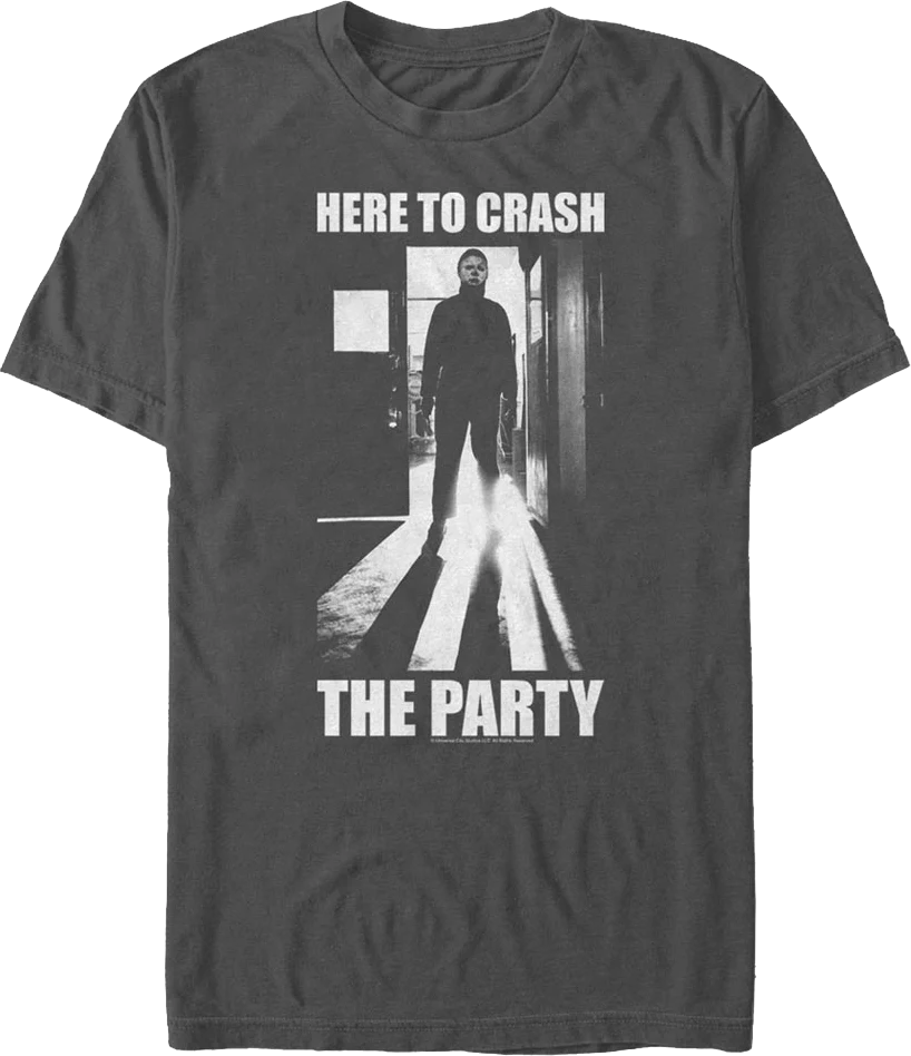 Here To Crash The Party Halloween II T-Shirt
