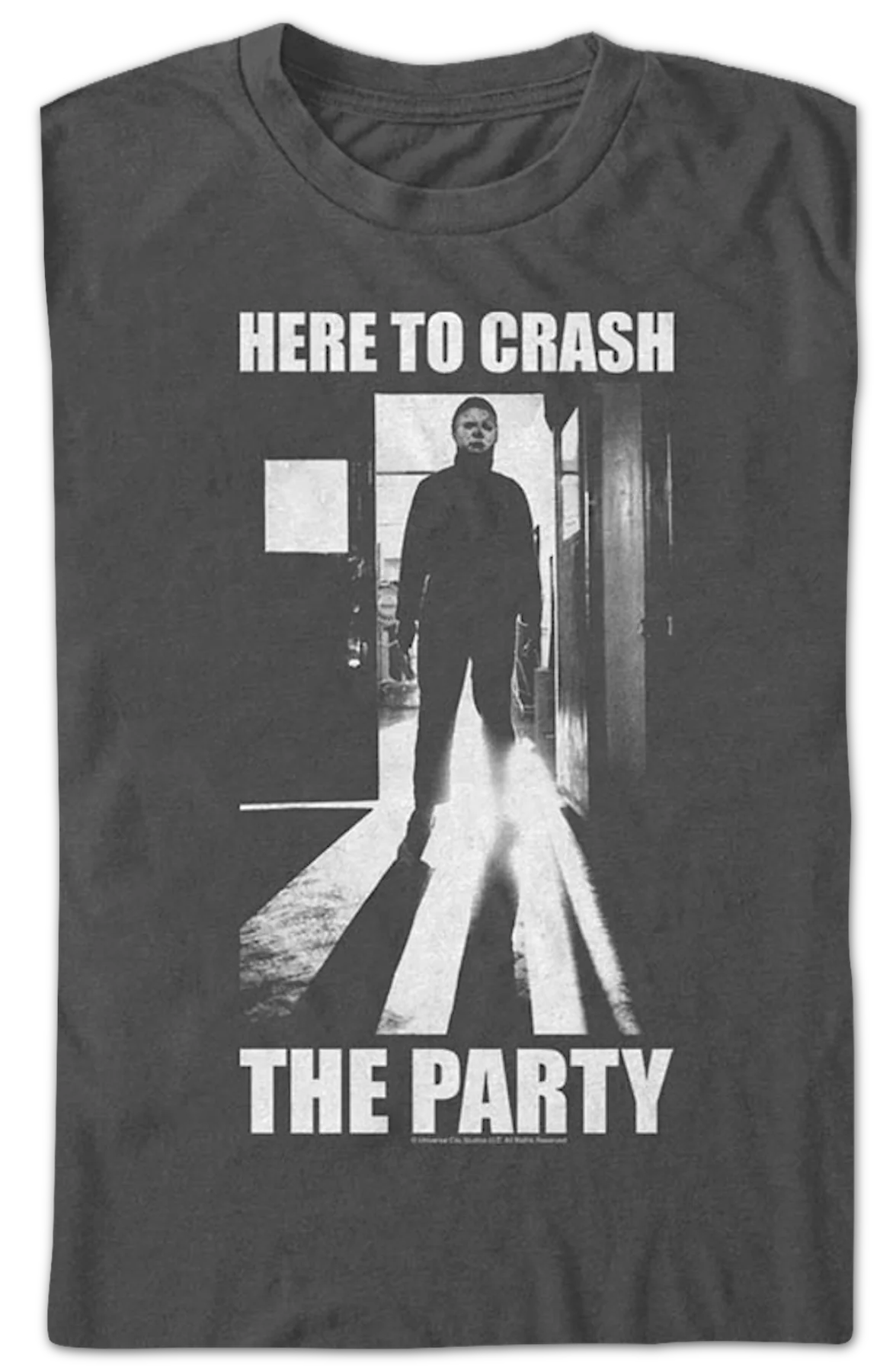 Here To Crash The Party Halloween II T-Shirt - Image 2