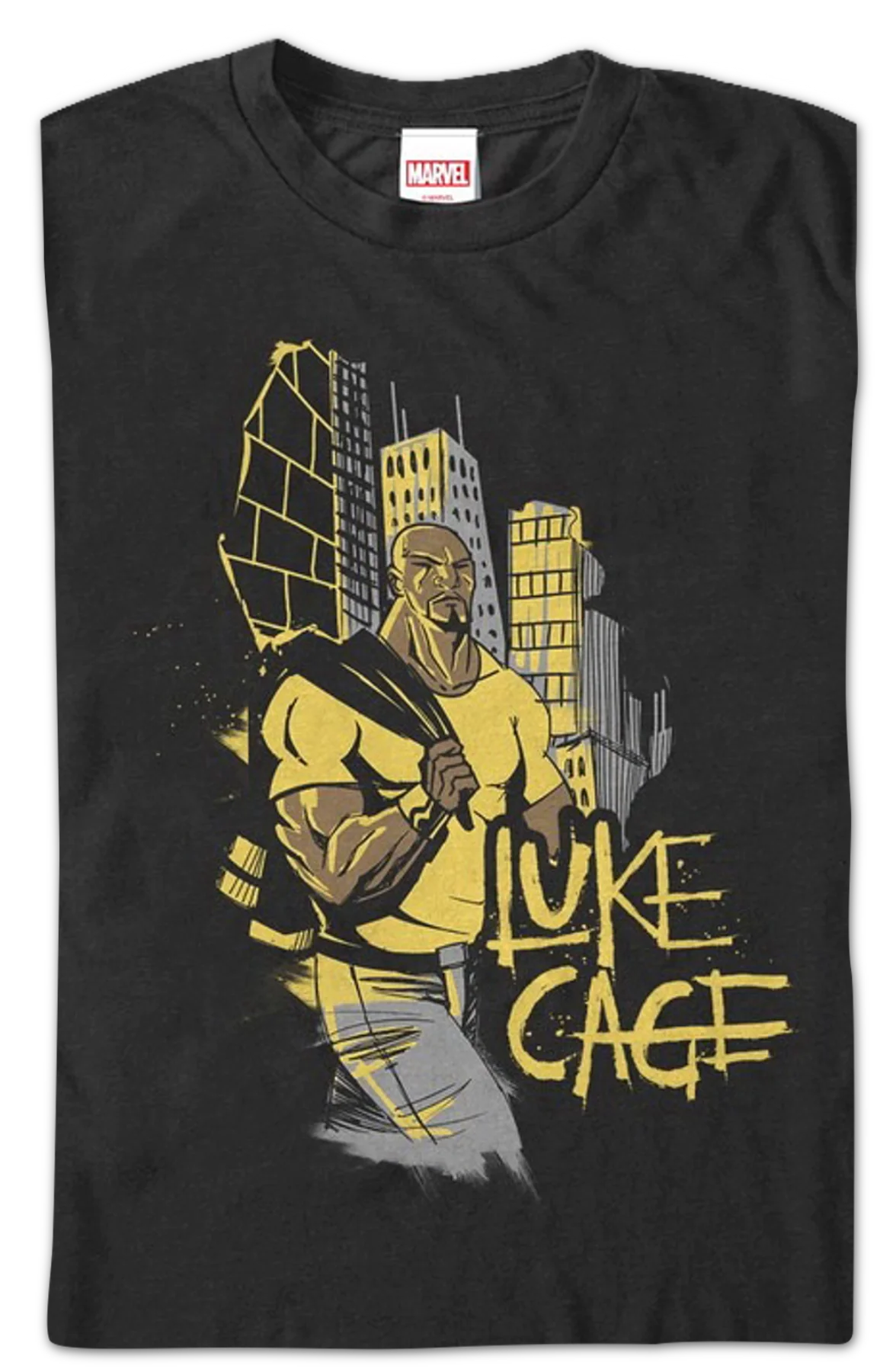 Hero for Hire Sketch Luke Cage T-Shirt - Image 2