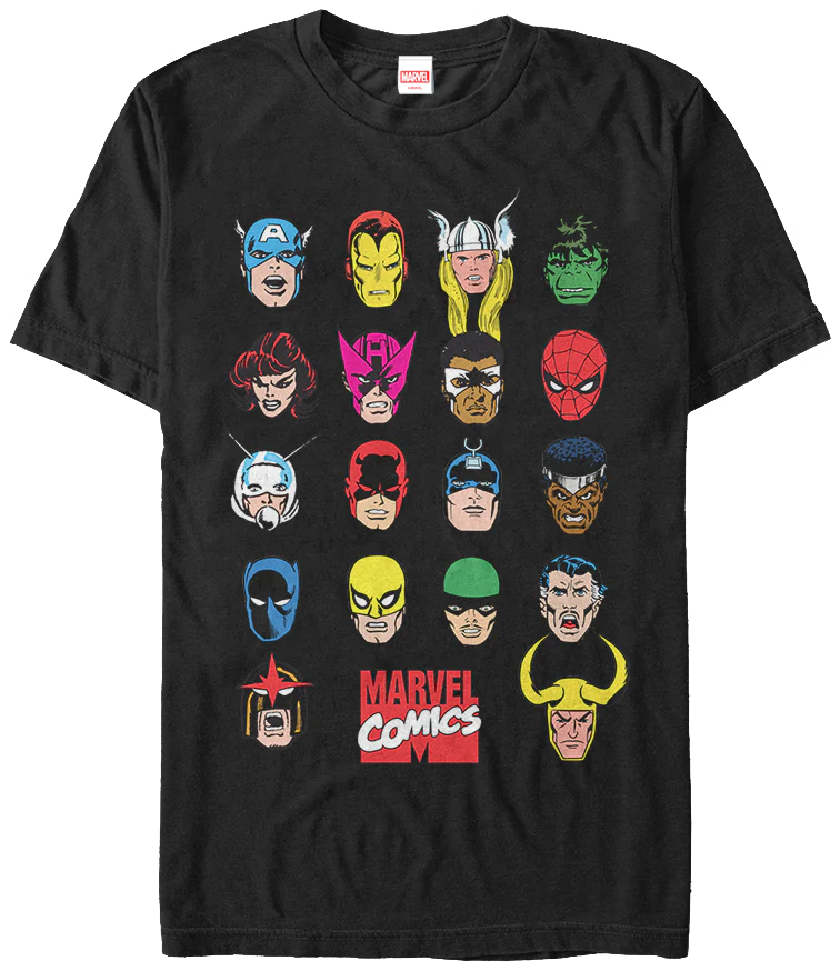 Marvel Comics Karnak T-Shirt Guest Starring Some Other Heroes