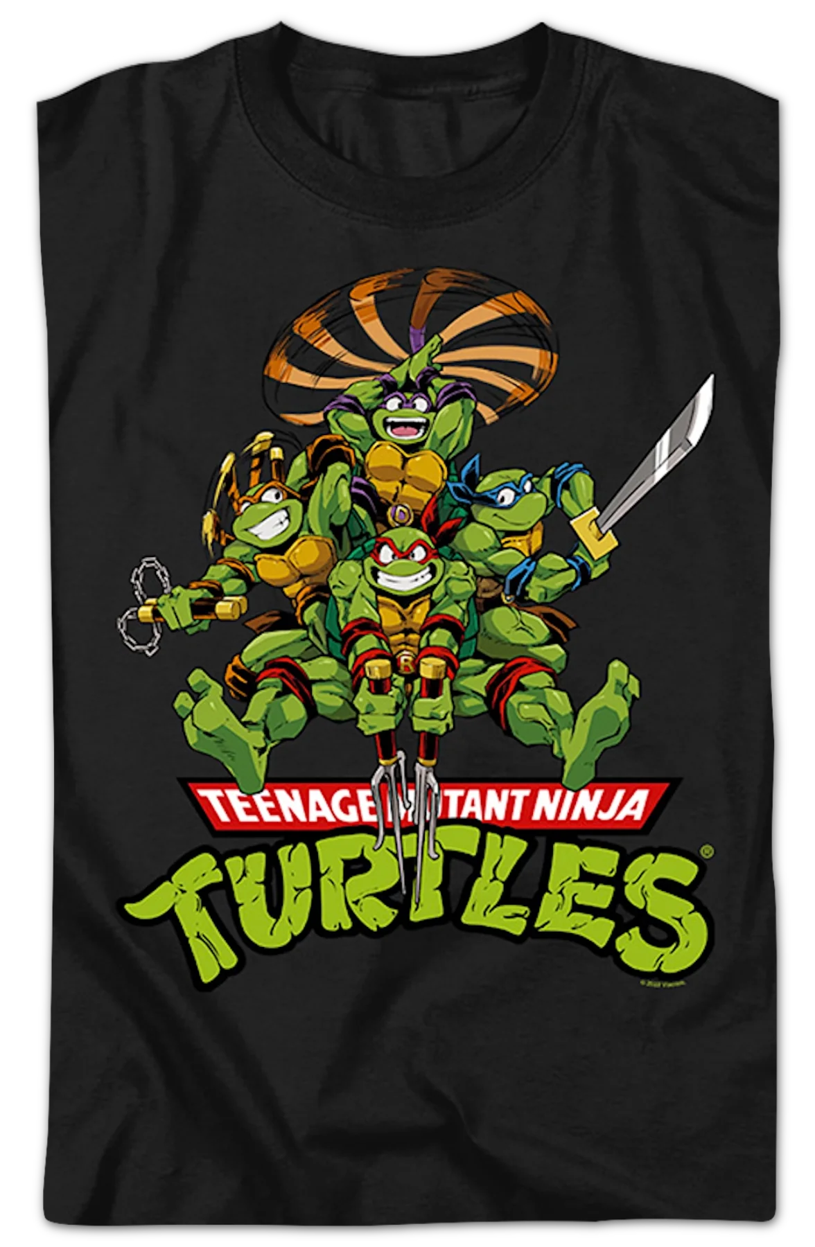 Heroes With Weapons Teenage Mutant Ninja Turtles T-Shirt - Image 2