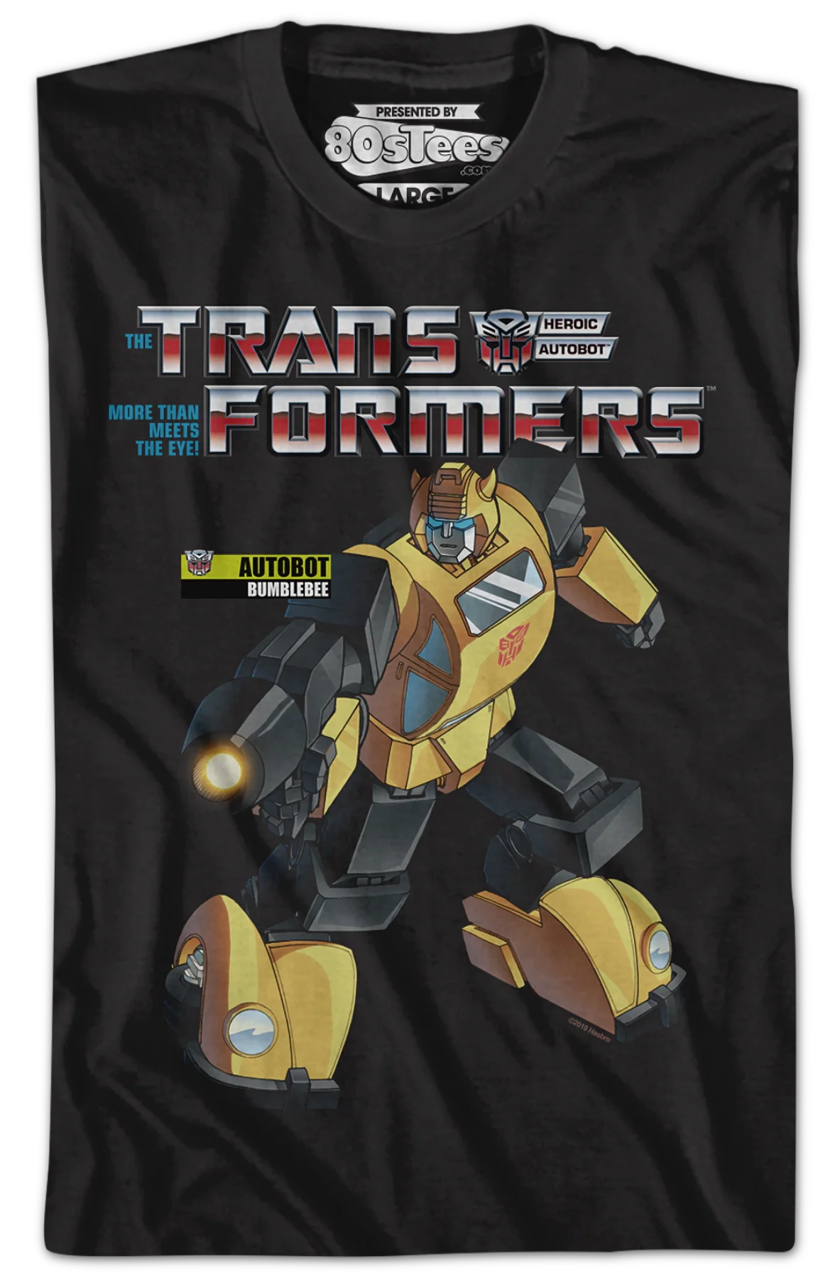 Heroic Autobot Bumblebee Transformers T-Shirt - Image 2