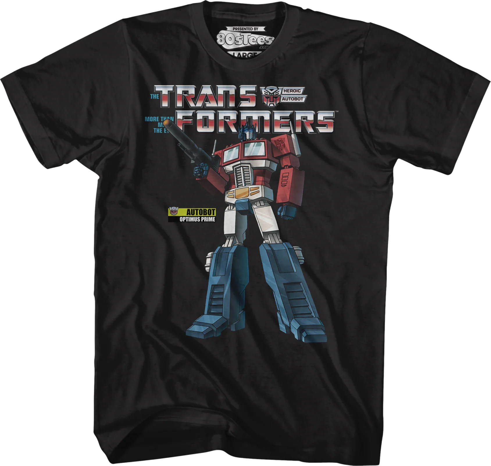 Heroic Autobot Optimus Prime Transformers T-Shirt - Image 2
