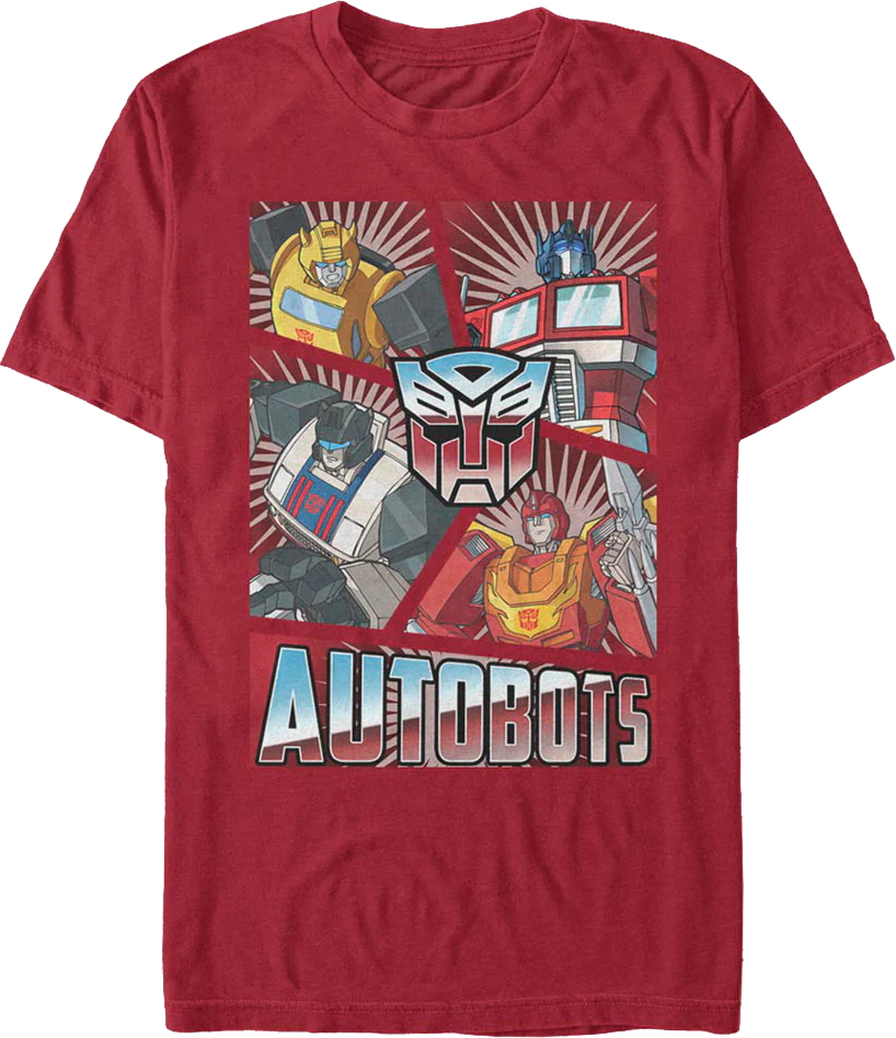 Heroic Autobots Transformers T-Shirt