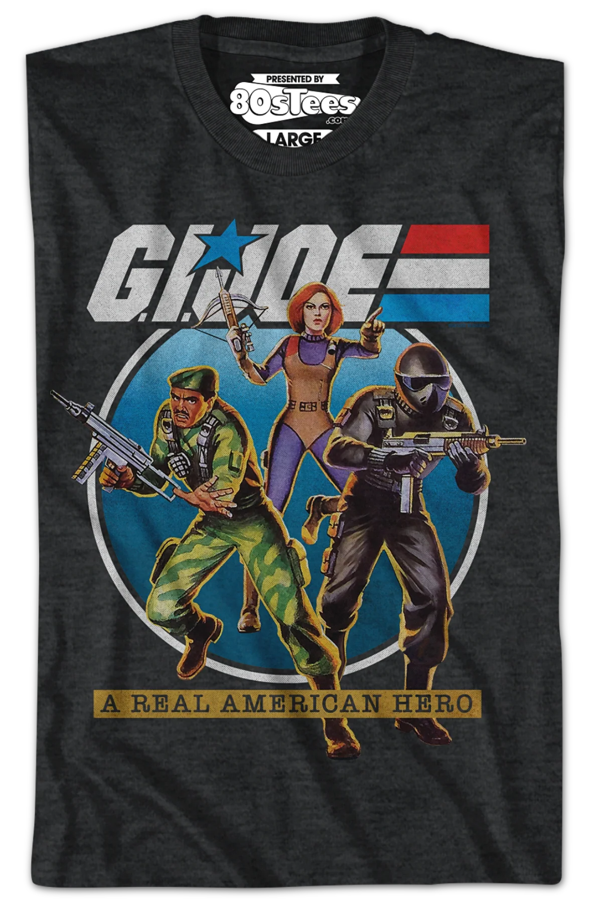 Heroic Trio GI Joe T-Shirt - Image 2