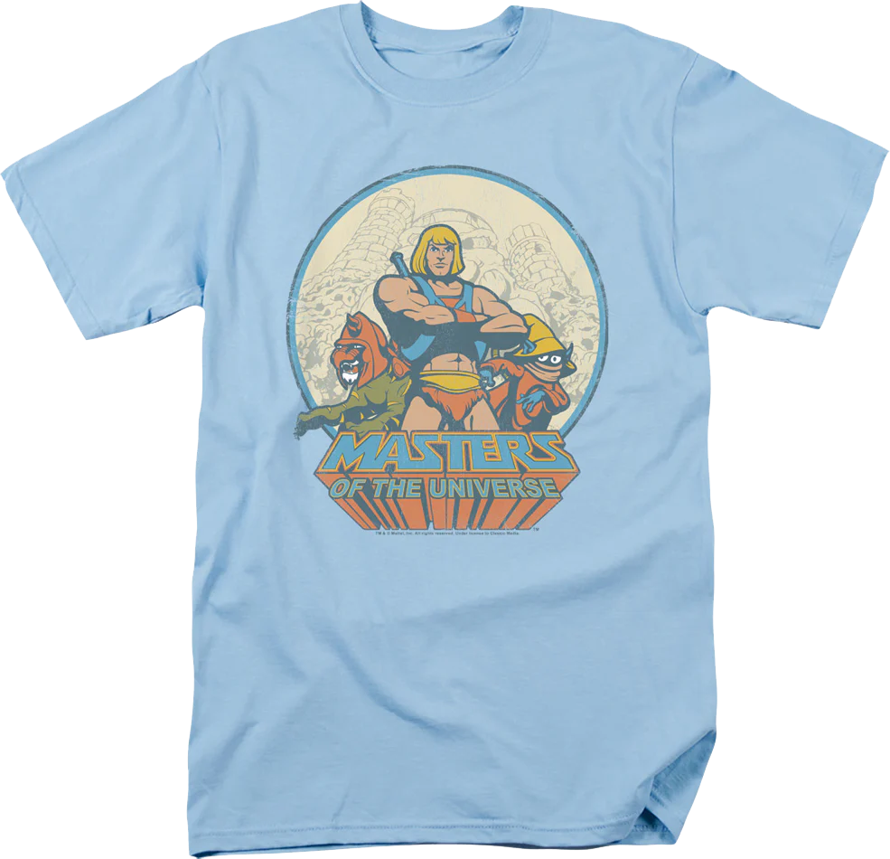 Heroic Warriors Masters of the Universe T-Shirt