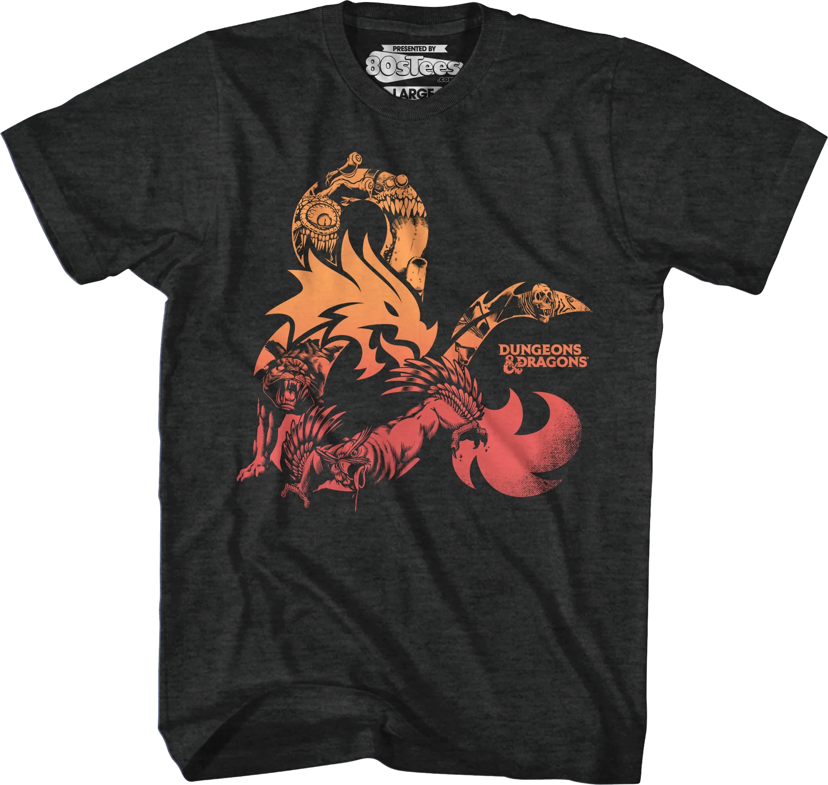 Hidden Monsters Logo Dungeons & Dragons T-Shirt