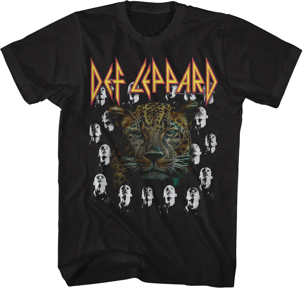 High 'N' Dry Leopard Def Leppard T-Shirt
