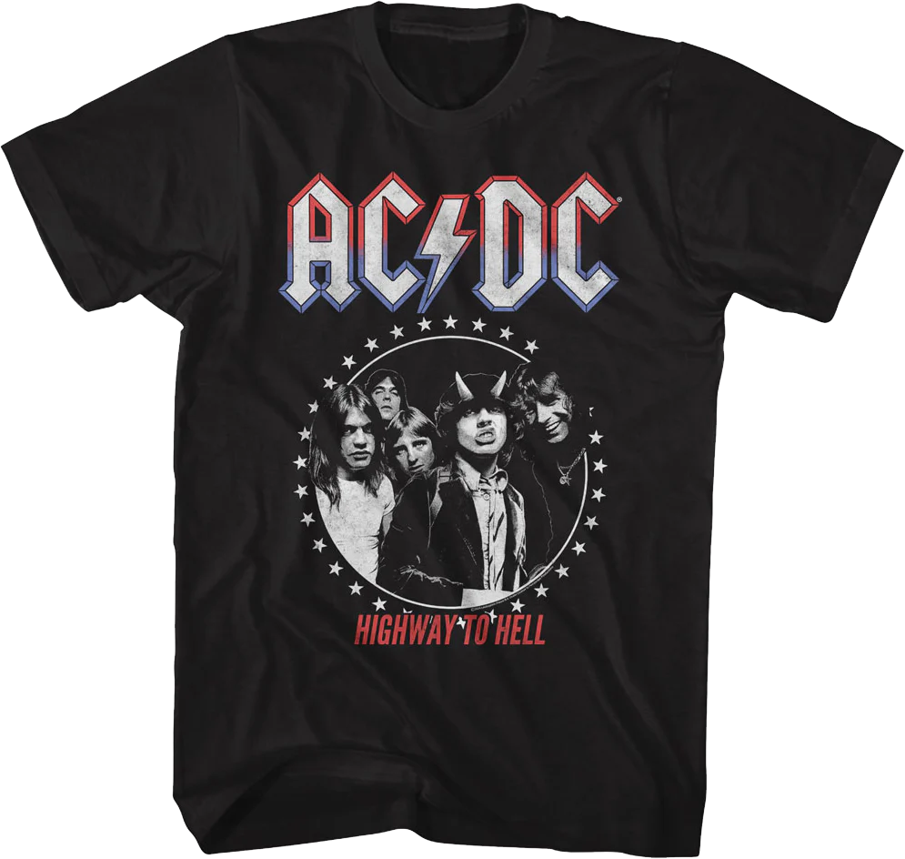 Highway To Hell Presidential Seal ACDC T-Shirt