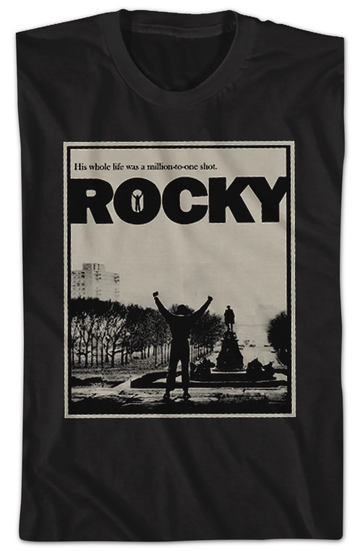 His Whole Life Was A Million To One Shot Rocky Shirt - Image 2