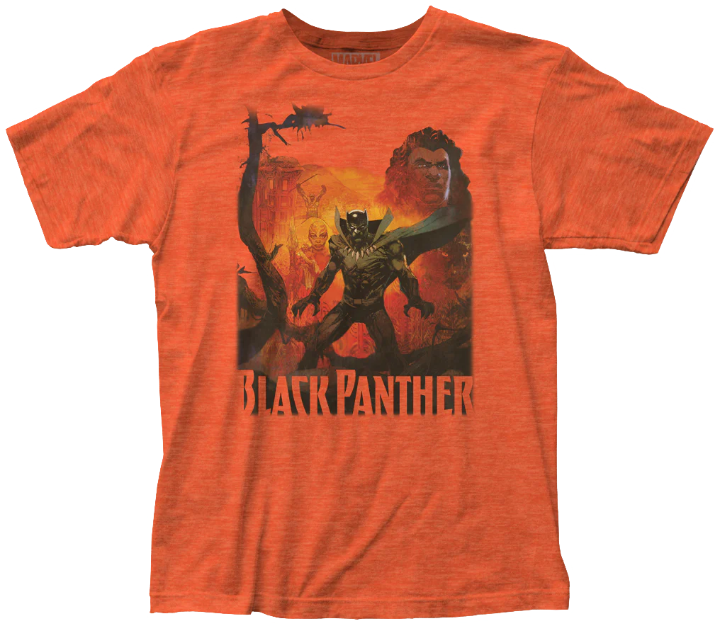 History of the King Black Panther T-Shirt
