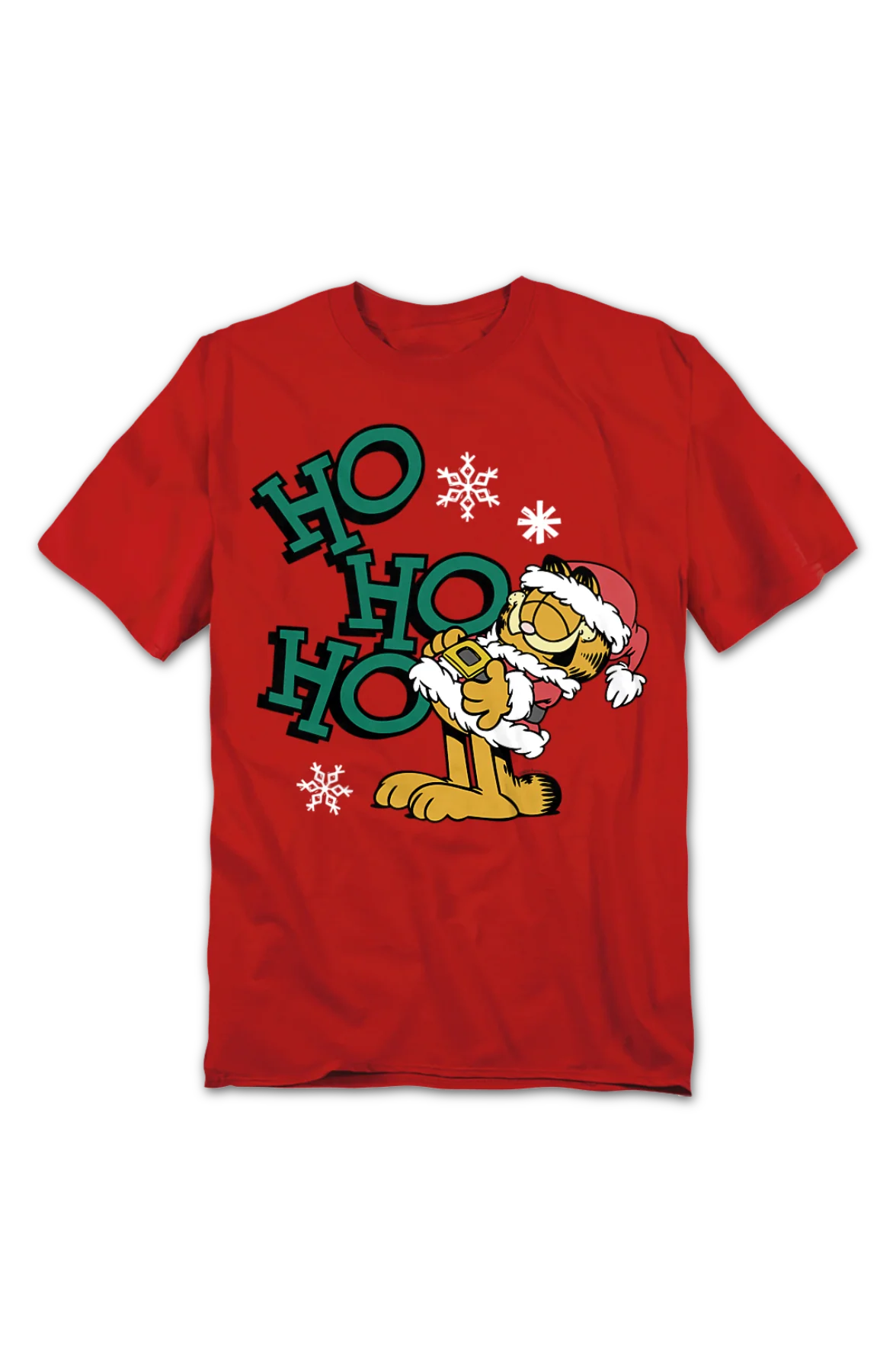 Ho Ho Ho Santa Garfield T-Shirt - Image 2
