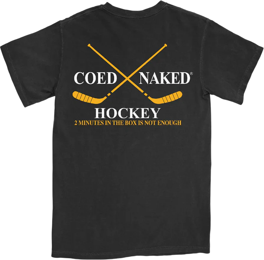 Hockey Coed Naked T-Shirt