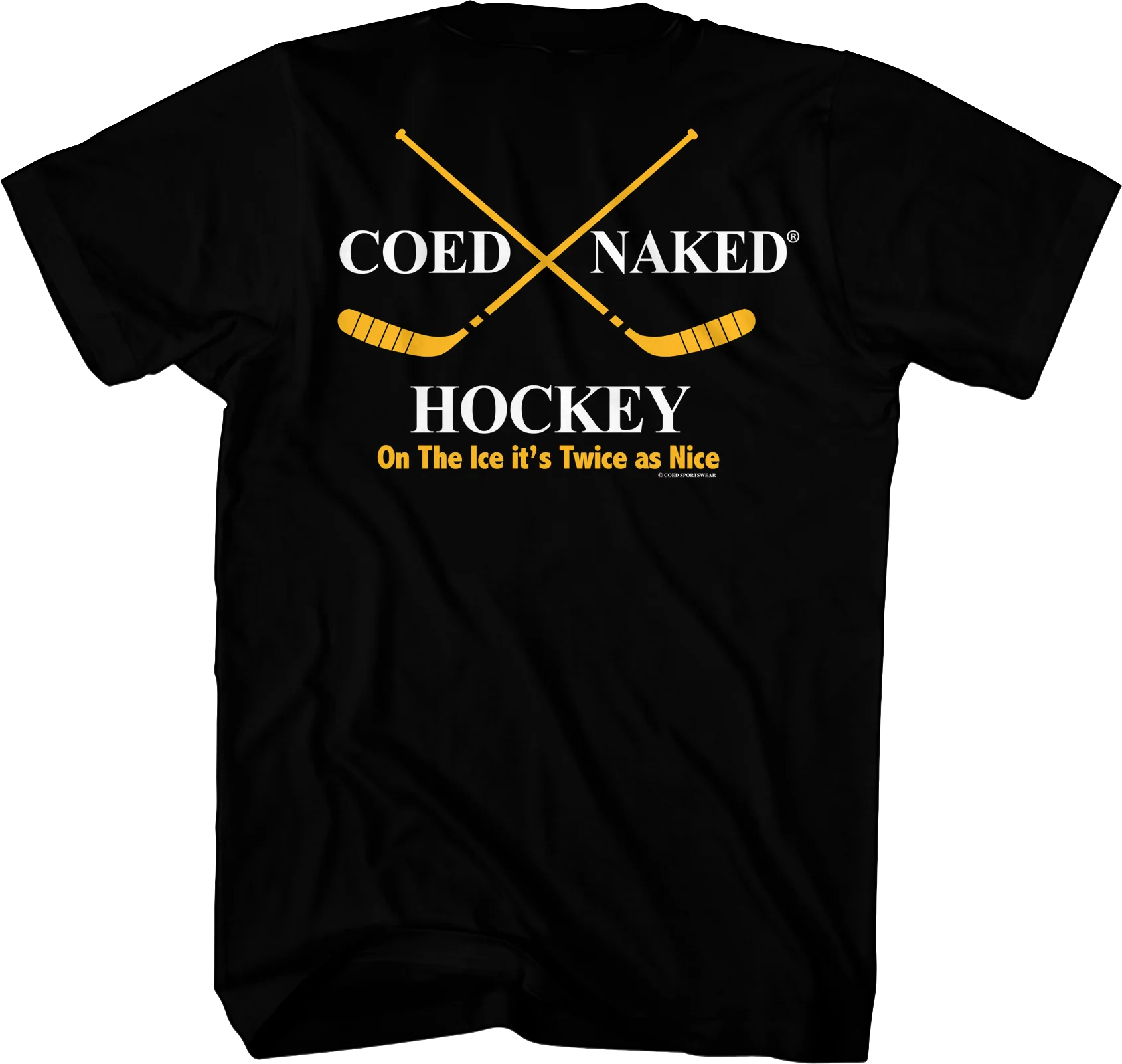 Hockey On The Ice Coed Naked T-Shirt